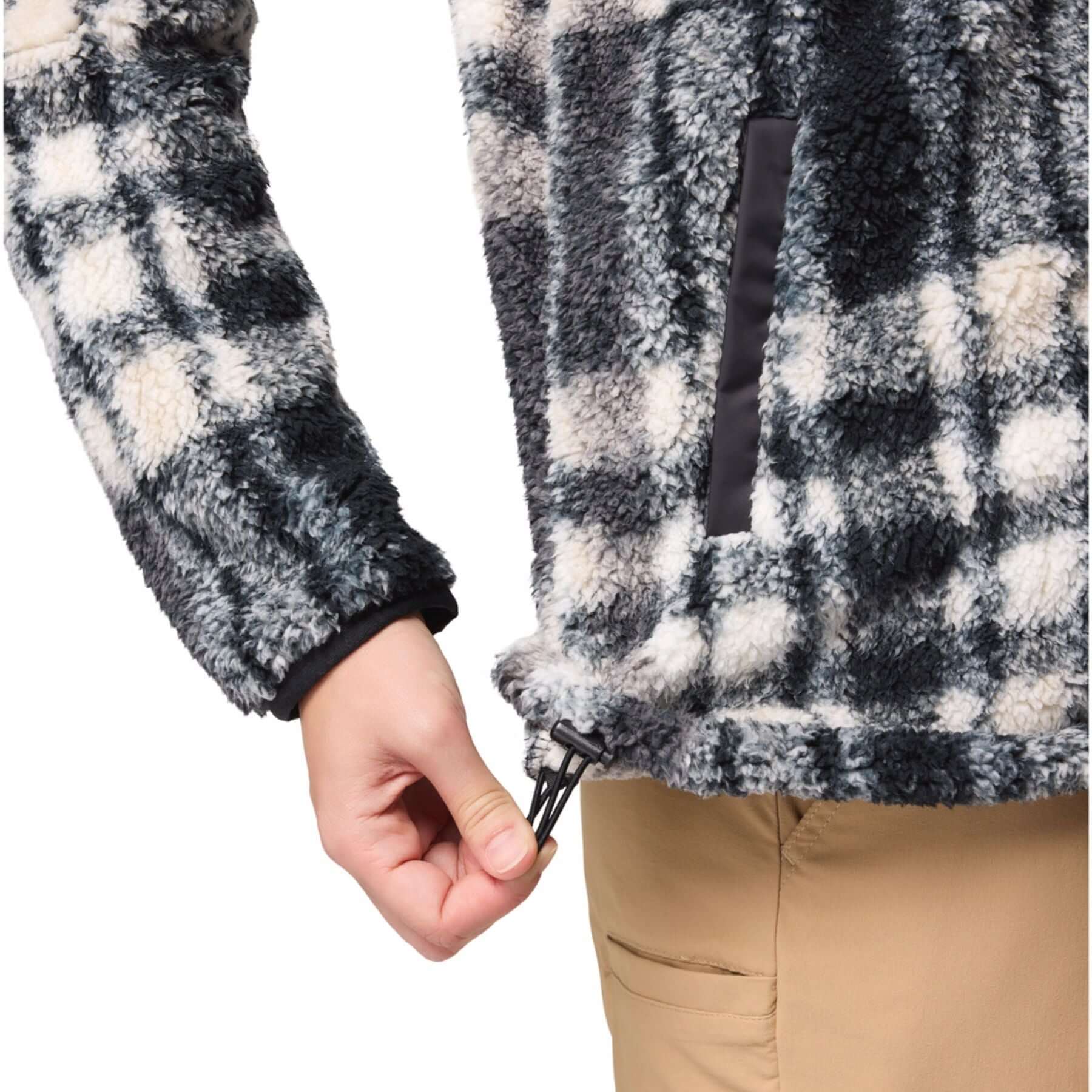Women's West Bend Print Fleece Jacket - Image 4
