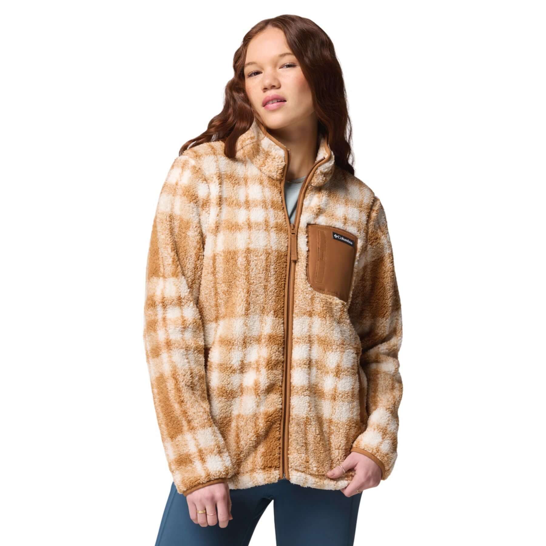 Women's West Bend Print Fleece Jacket - Image 8