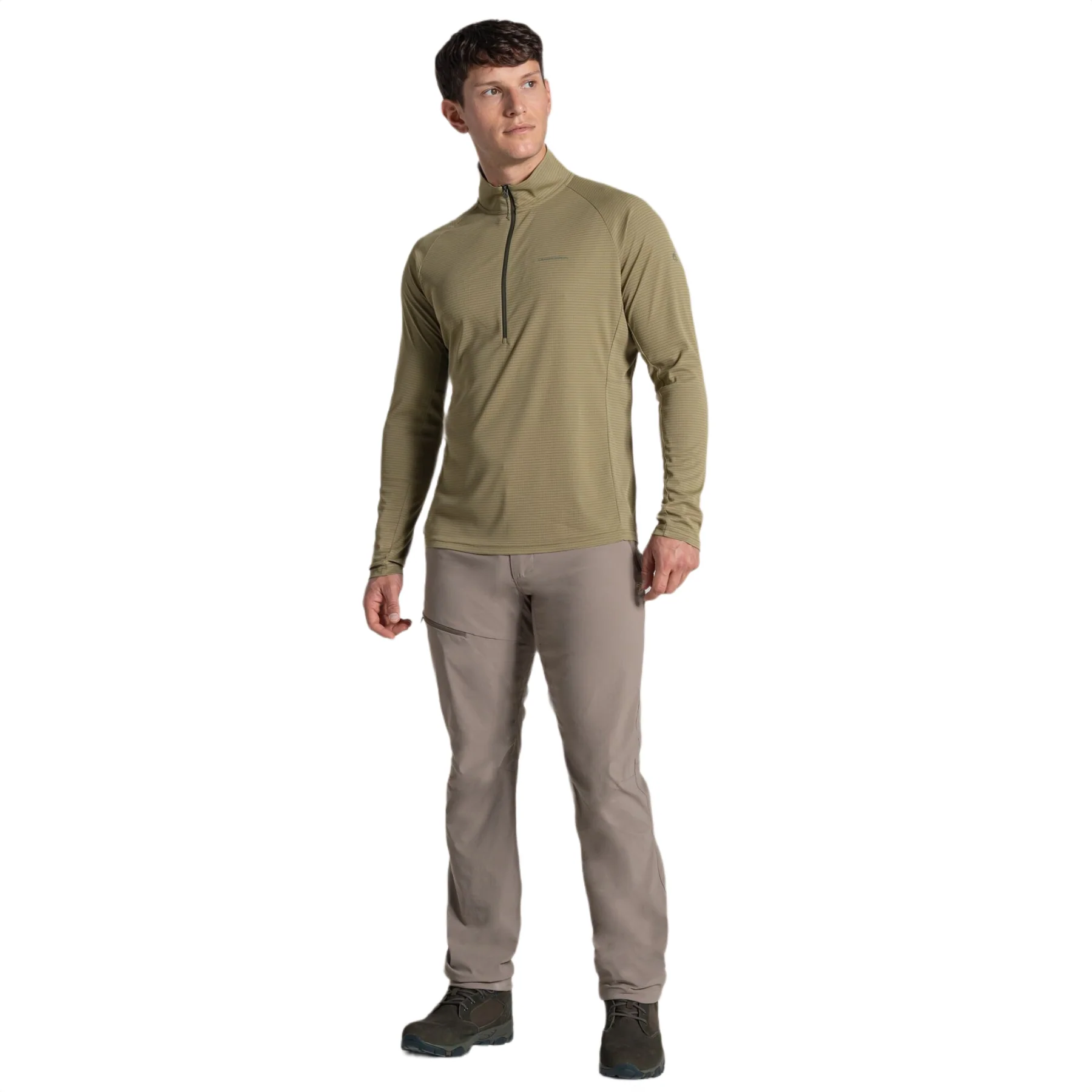 Men's Nosilife Solarshield+ Half Zip Top - Image 3