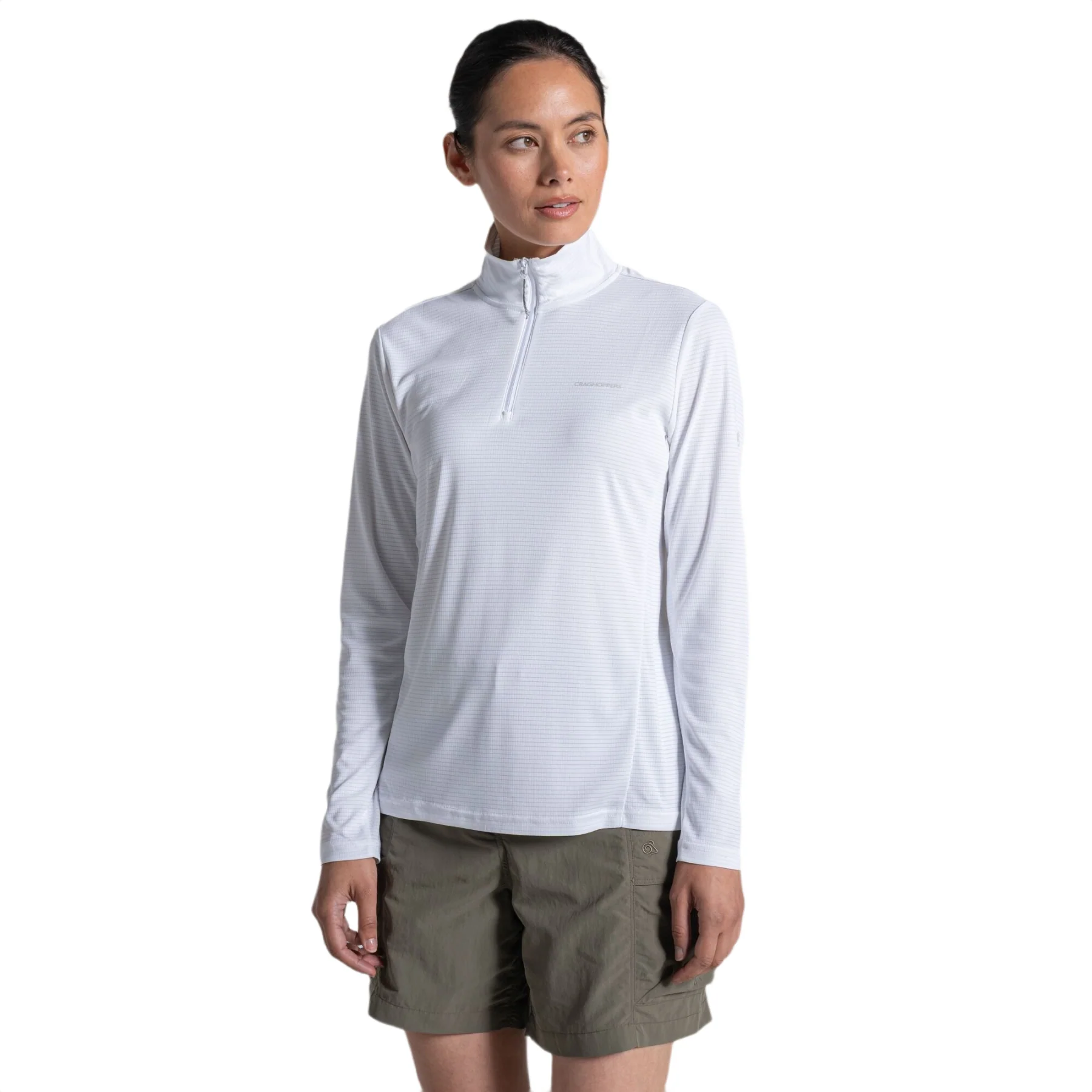 Women's Nosilife Solarshield+ Half Zip Technical Top