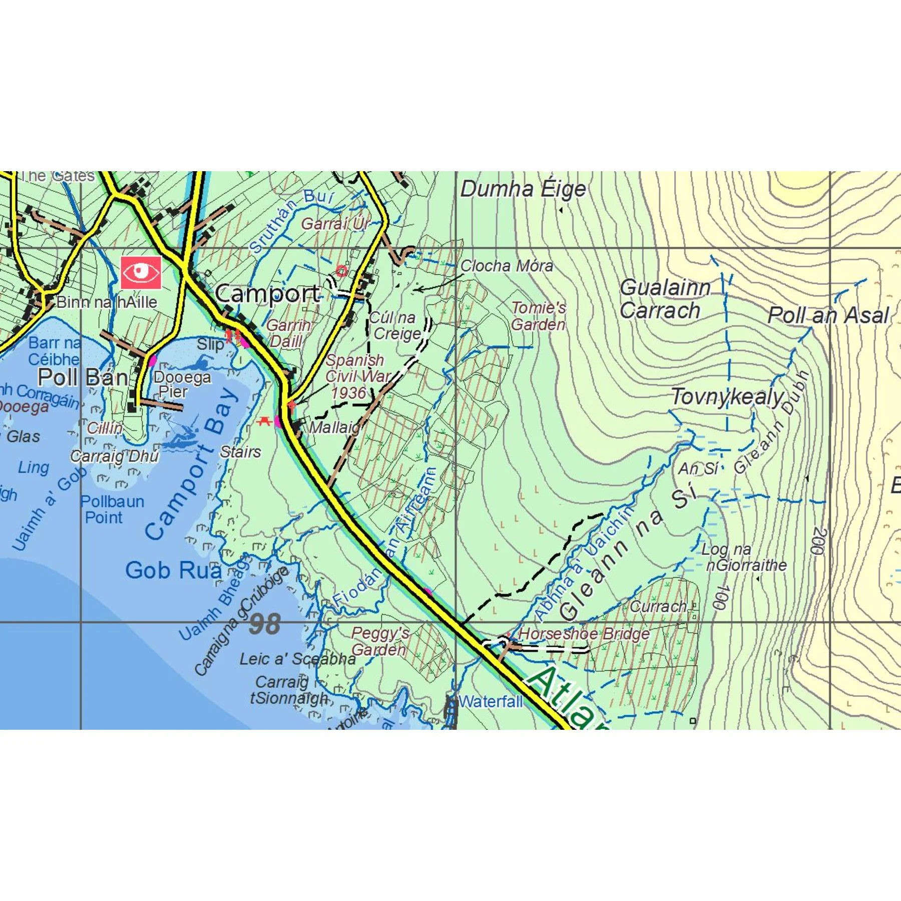 Achill & Corraun Clare Island Map - Image 4
