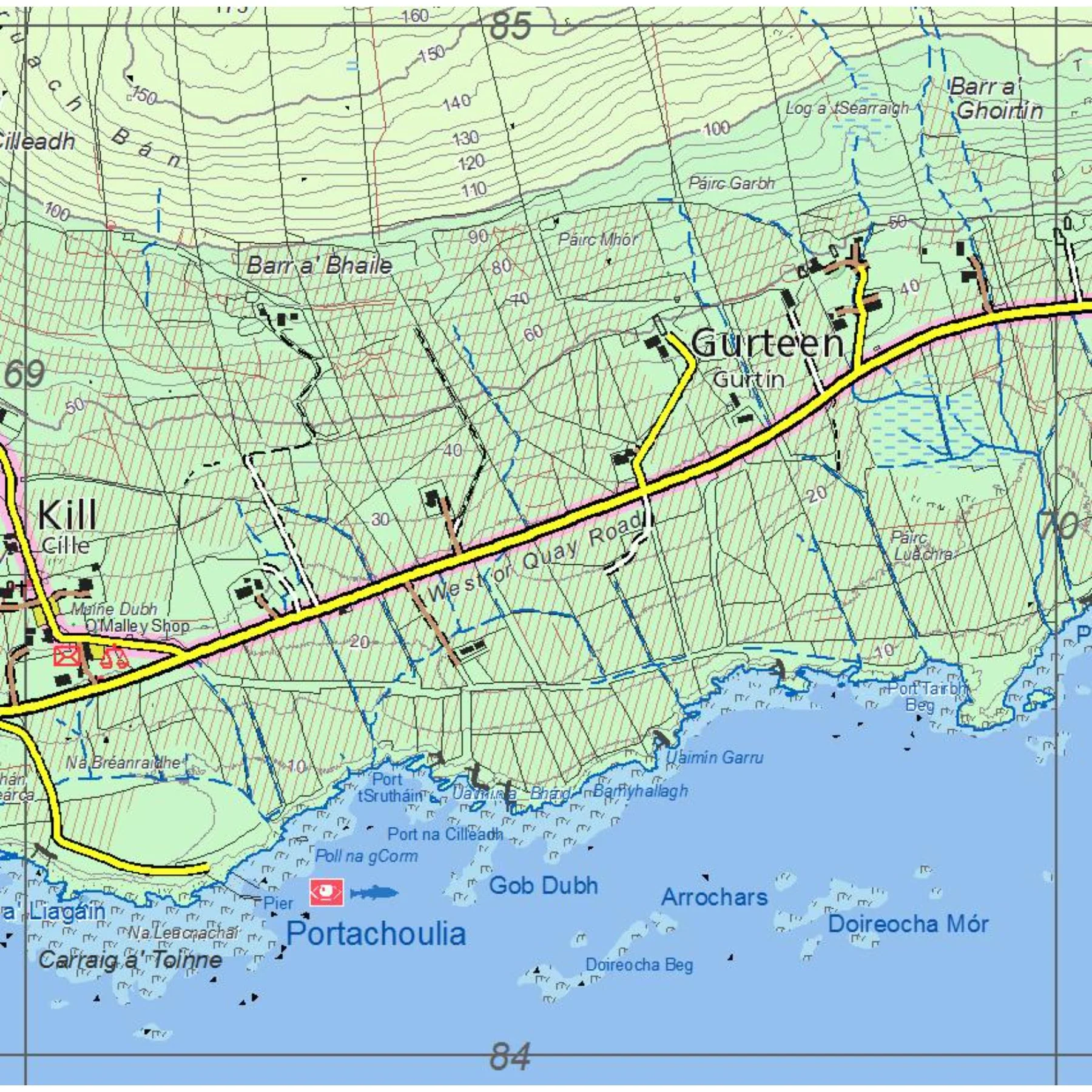 Achill & Corraun Clare Island Map - Image 5