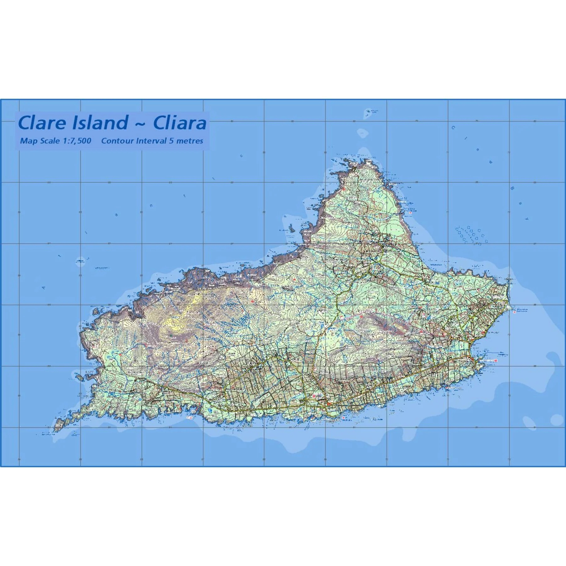 Achill & Corraun Clare Island Map - Image 6