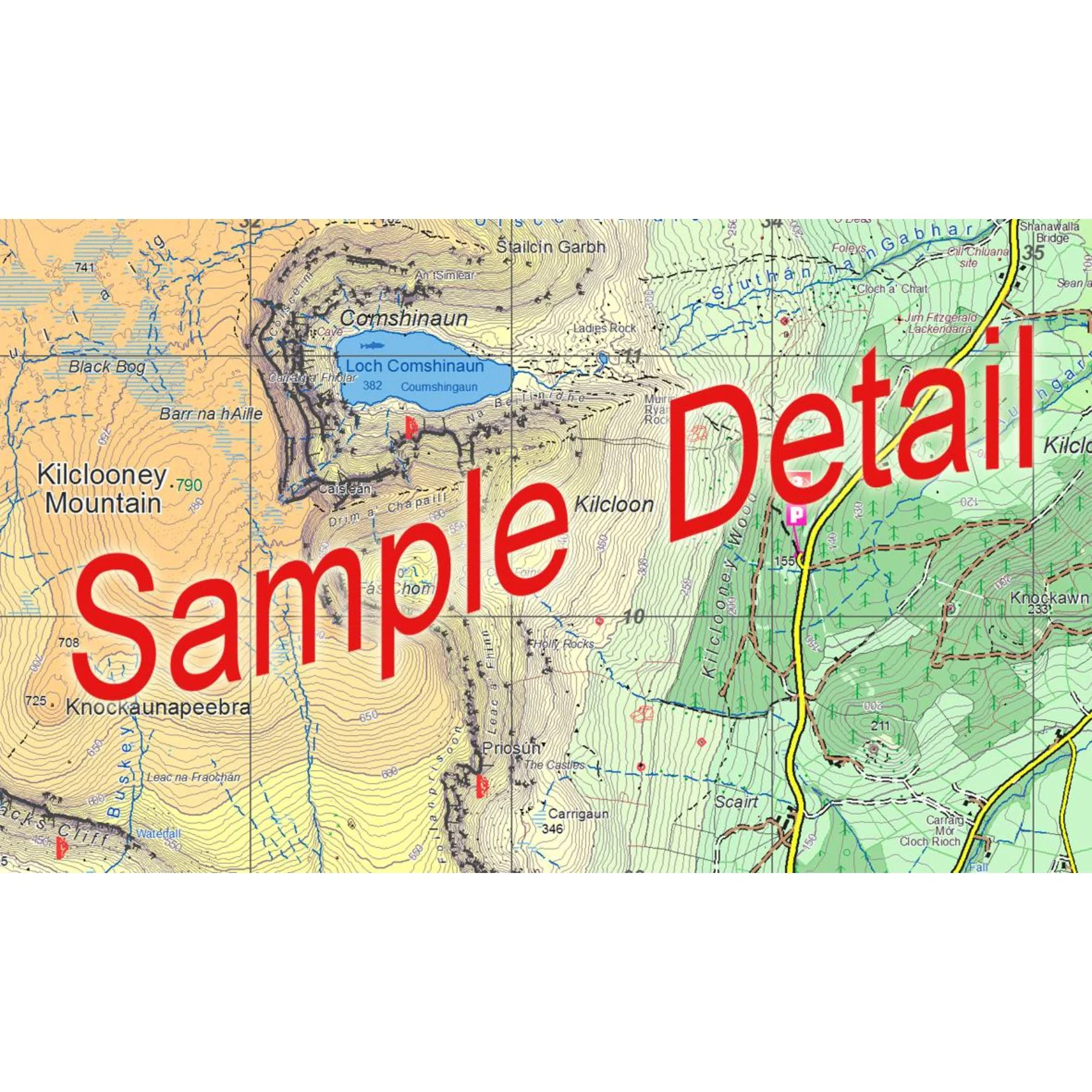 Comerragh Waterproof Map - Image 3