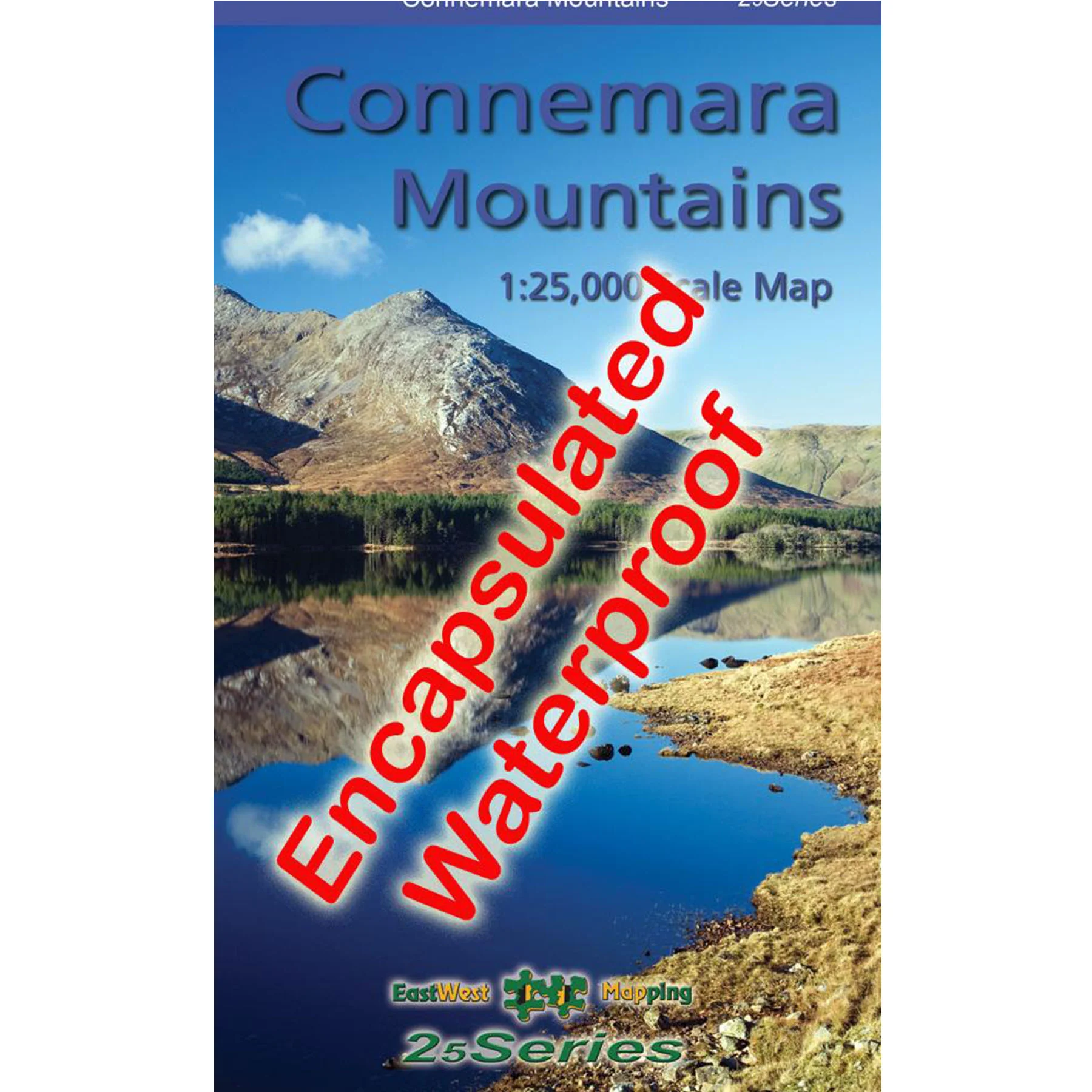 Connemara Mountains Waterproof Map