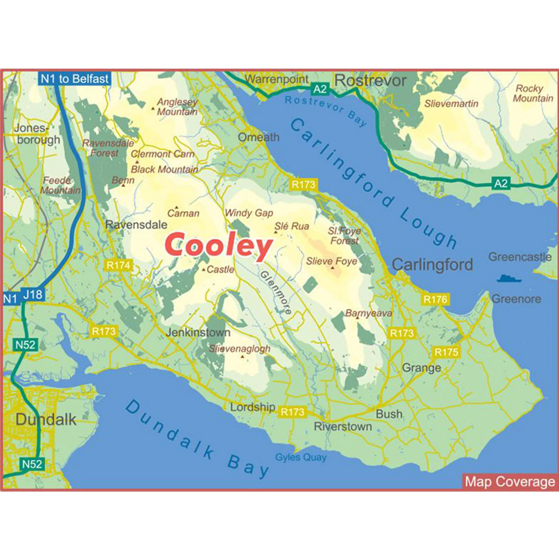 Cooley Waterproof Map - Image 2