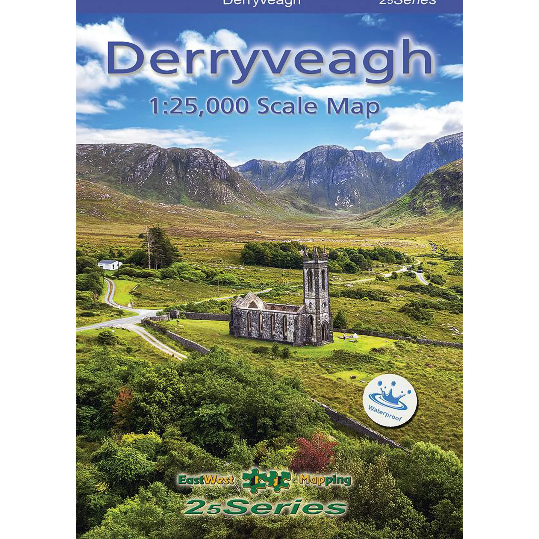 Derryveagh Waterproof Map