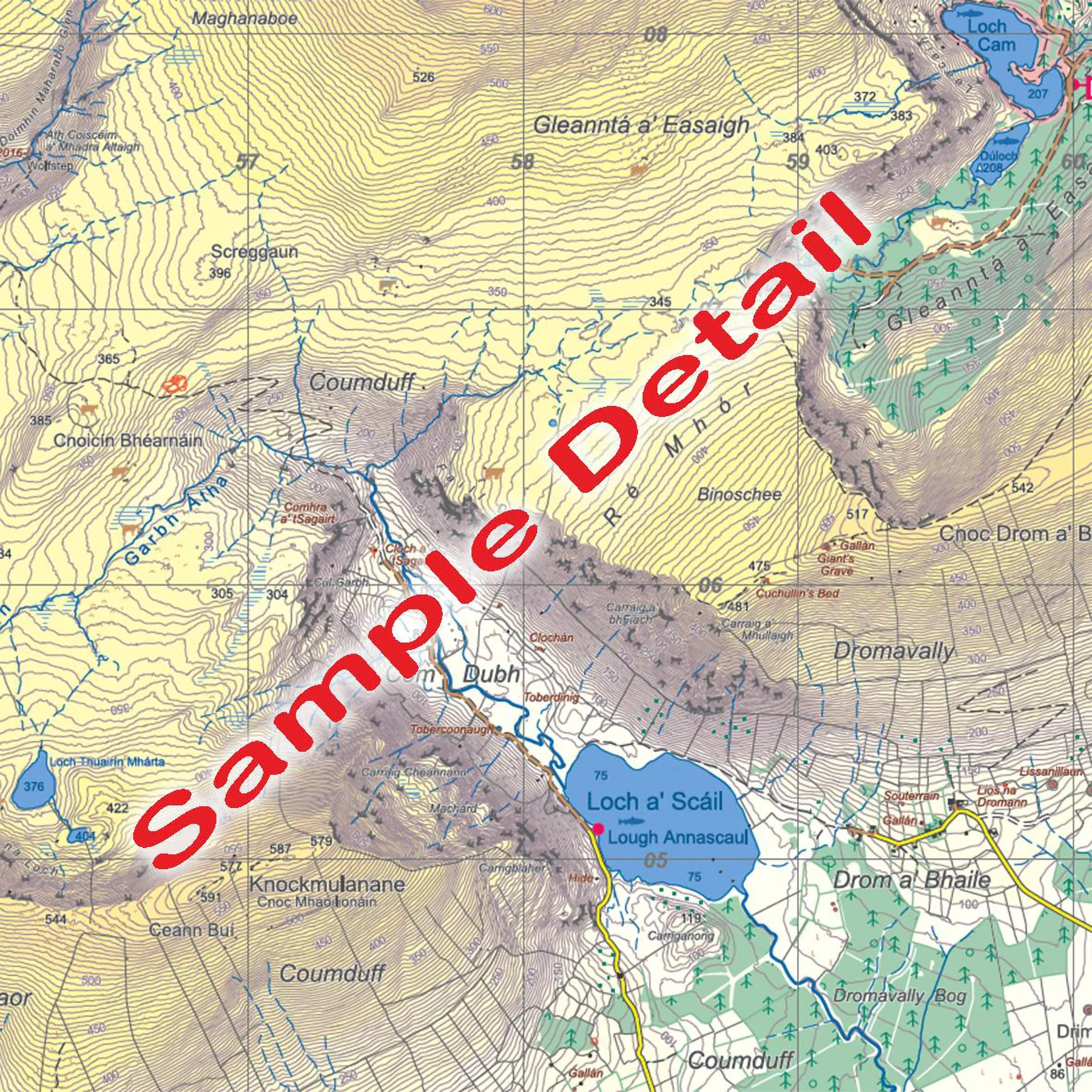 Dingle Central & Beenoskee Map - Image 2
