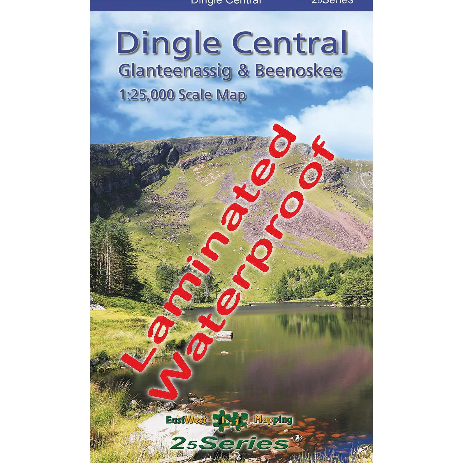 Dingle Central & Beenoskee Waterproof Map