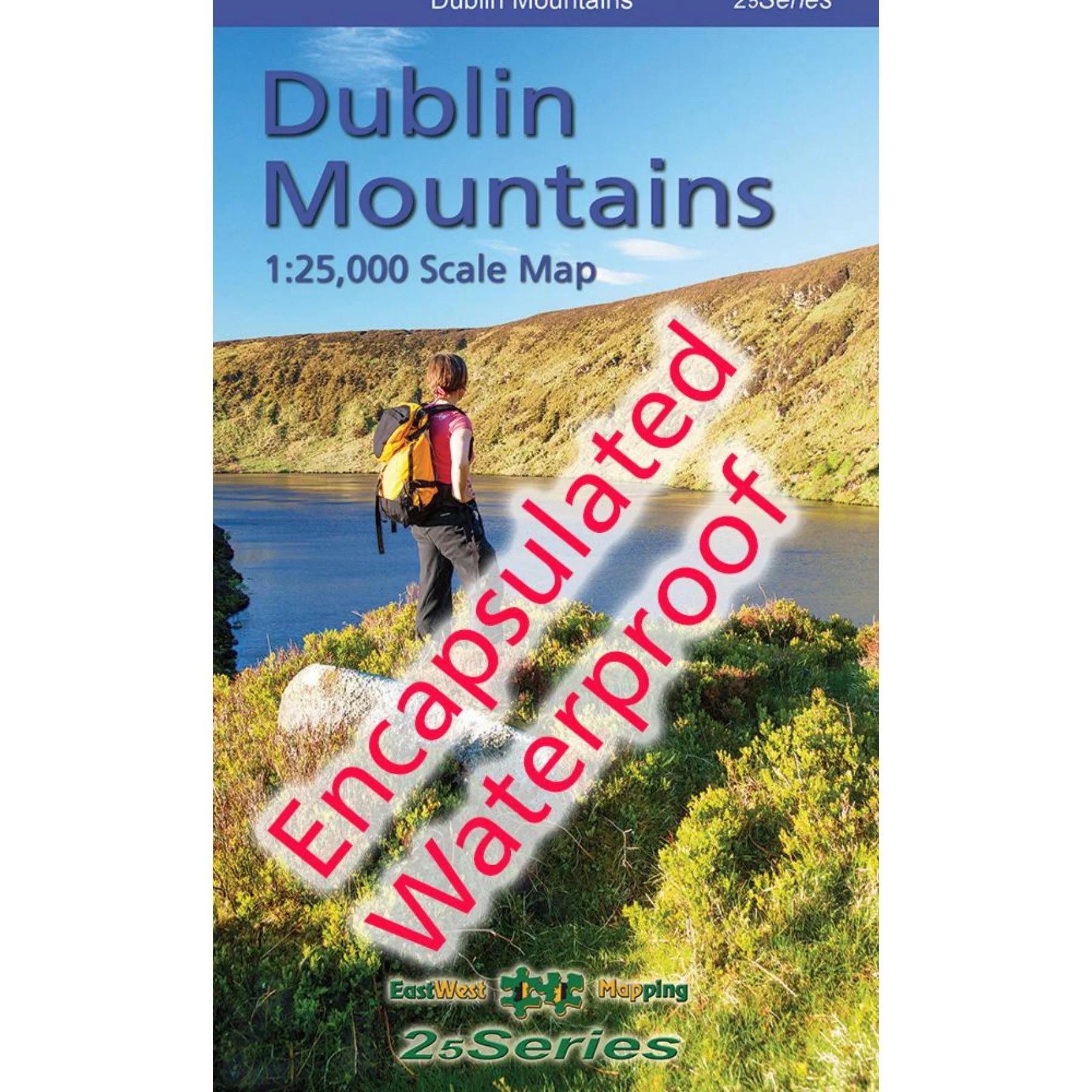 Dublin Mountains Waterproof Map