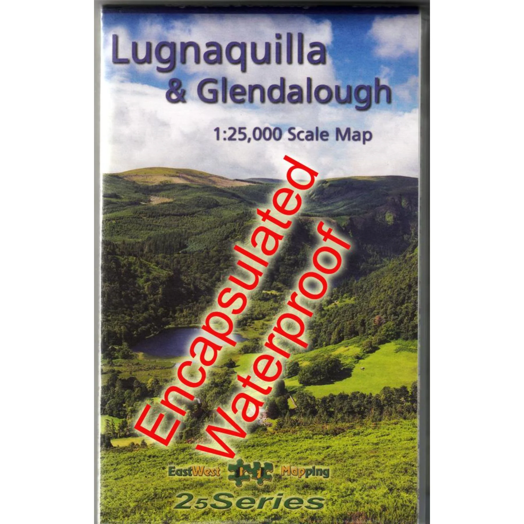 Lugnaquilla & Glendalough Waterproof Map