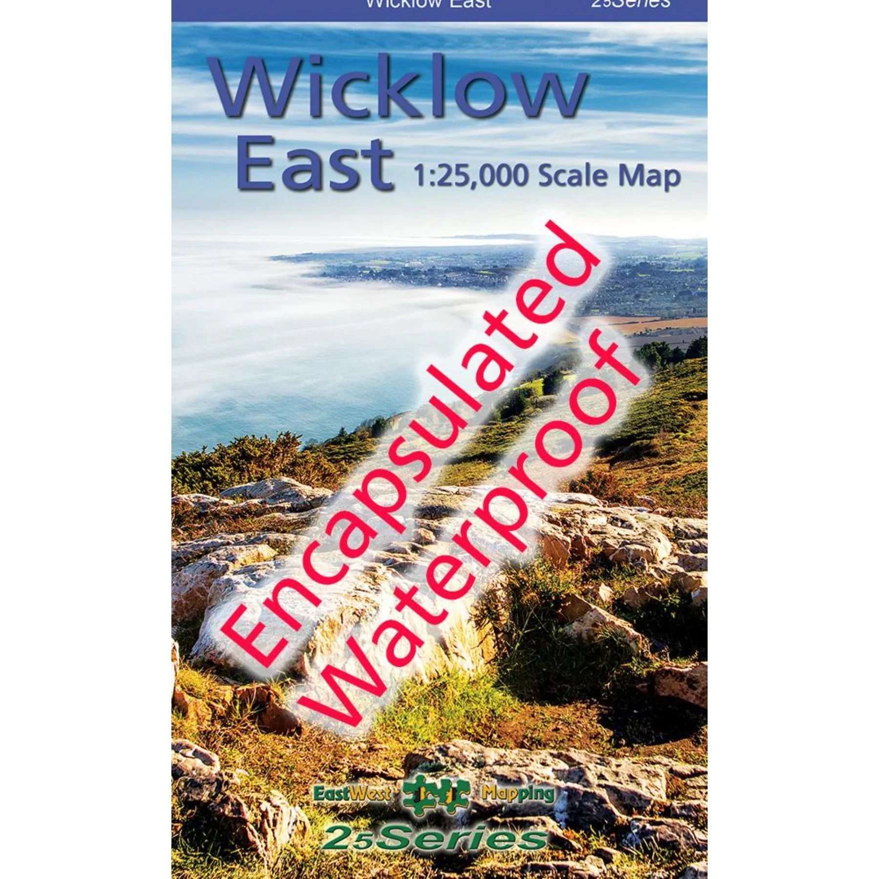 Wicklow East Waterproof Map