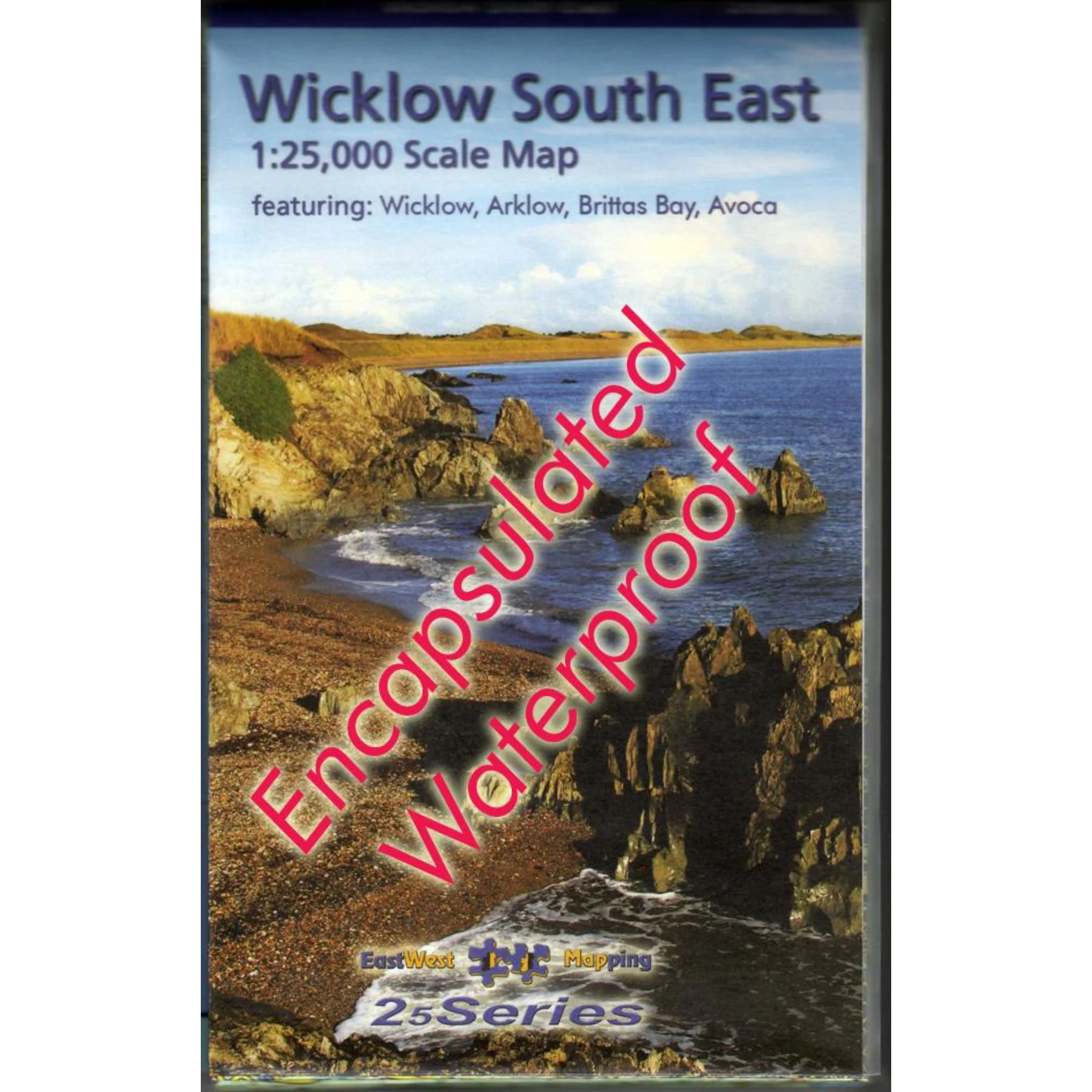 Wicklow South East Waterproof Map
