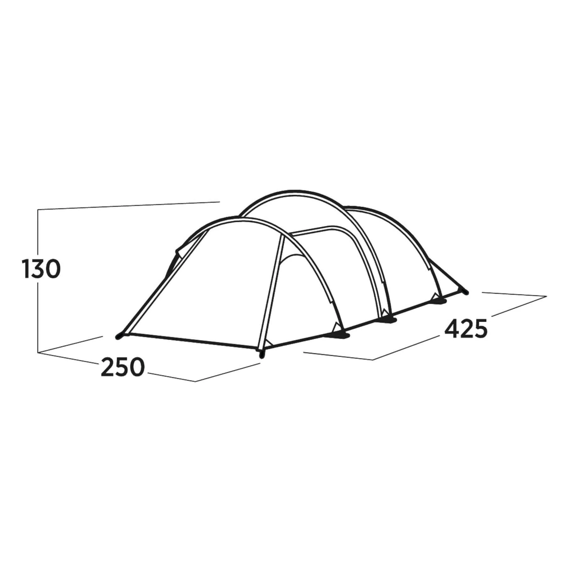 Hemsedal 4 Adventure Tent - Image 3