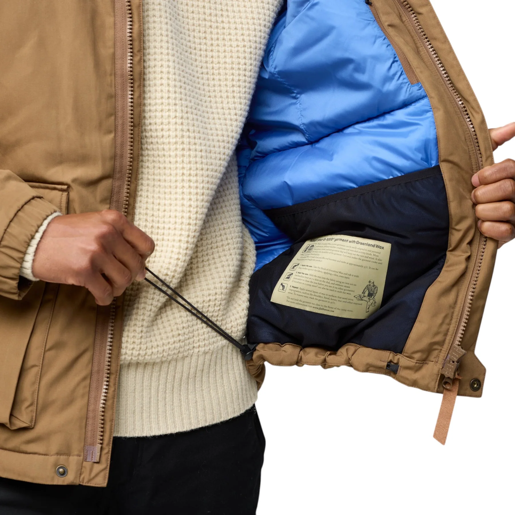 Men's Ovik Padded Waterproof Jacket - Image 11