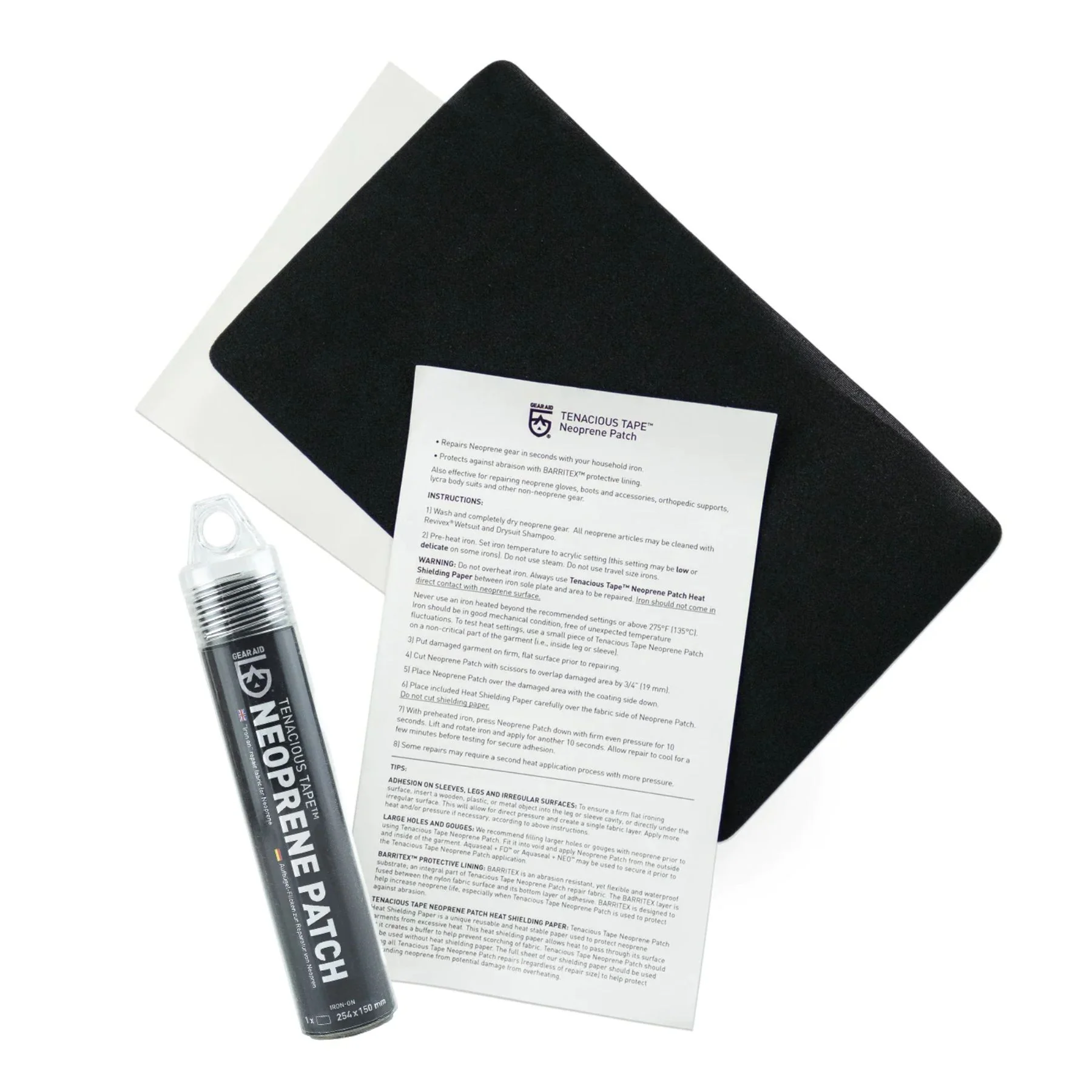 Tenacious Tape Iron-On Neoprene Patch