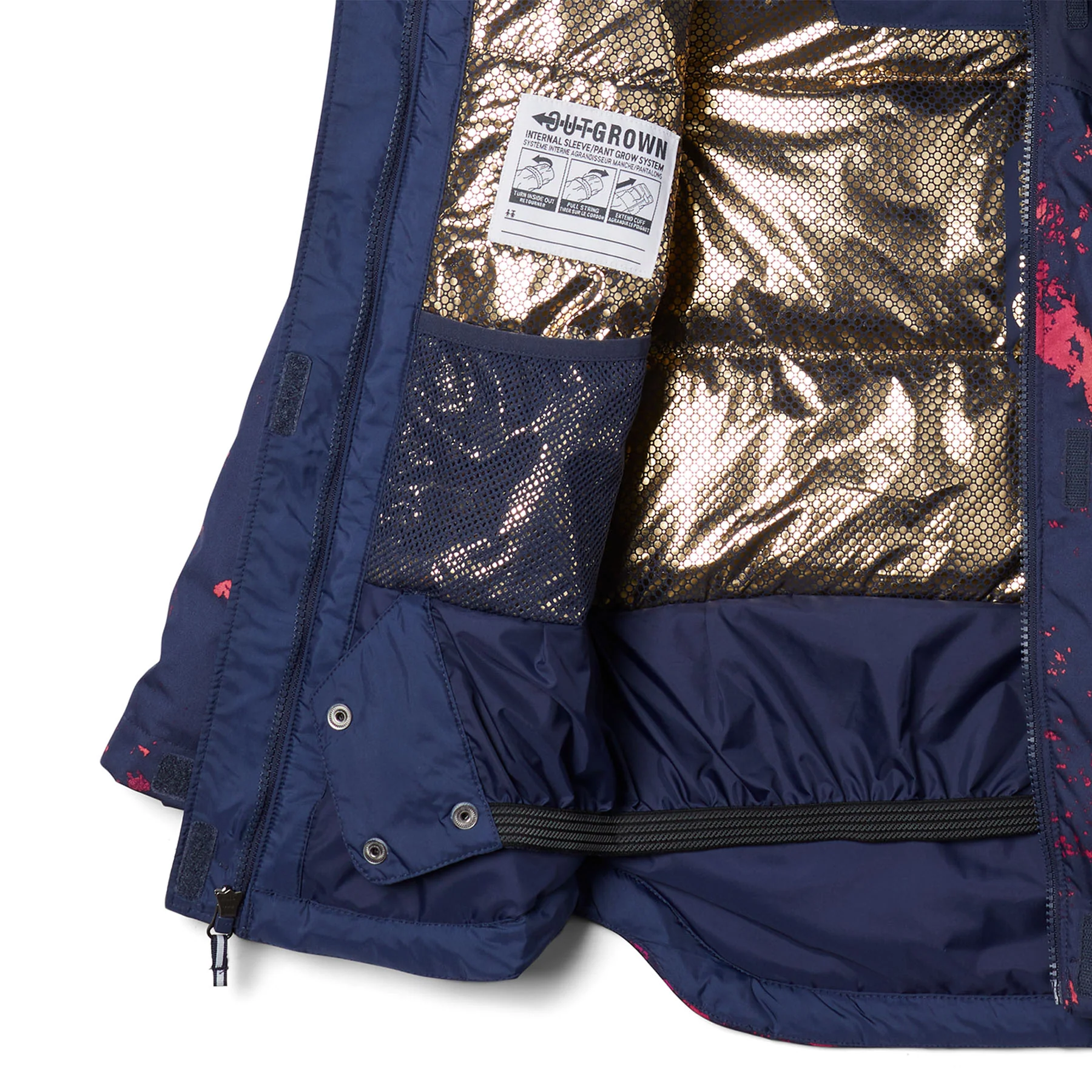 Girls' Mighty Mogul II Waterproof Ski Jacket - Image 3