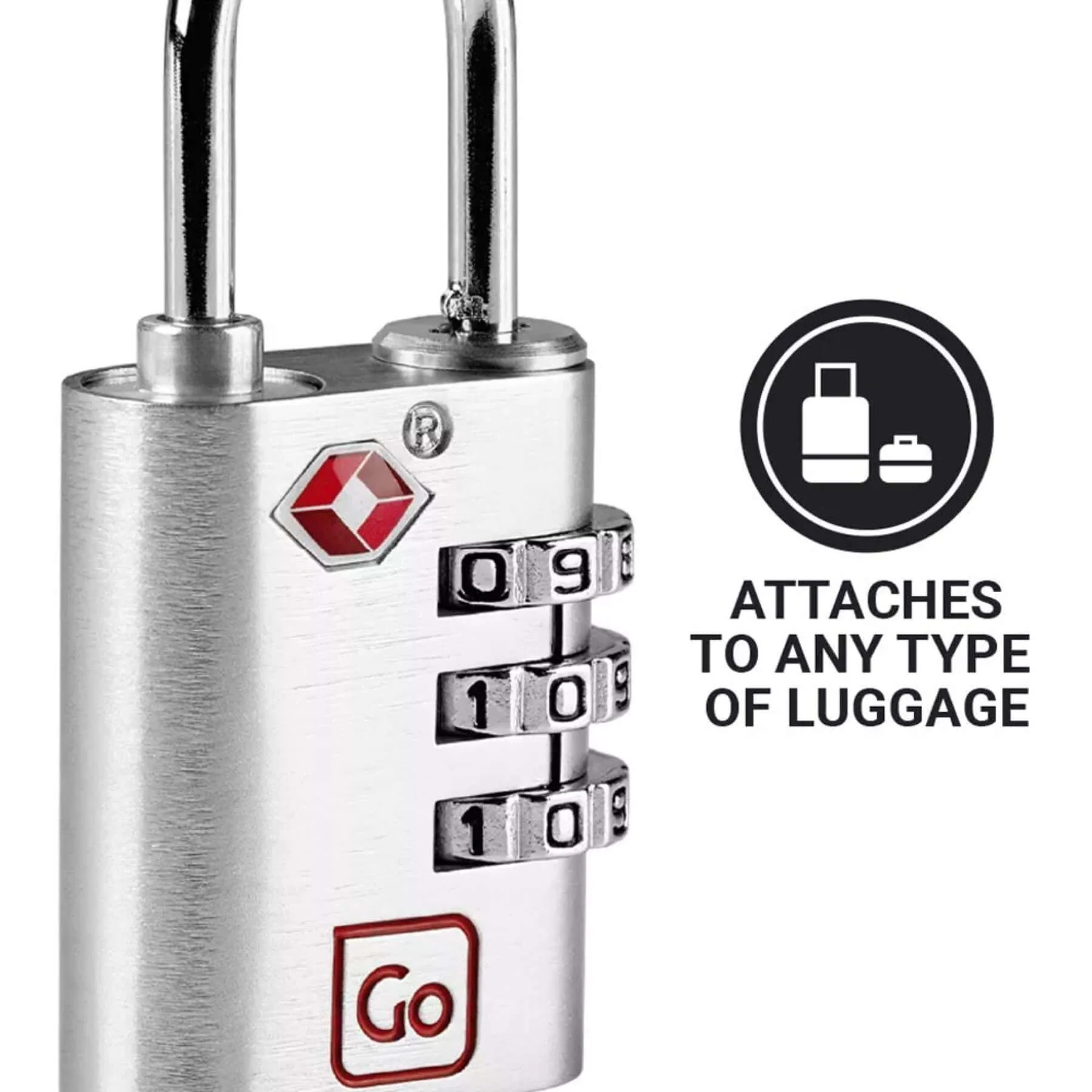 Classic Large Combi Padlock - Image 2