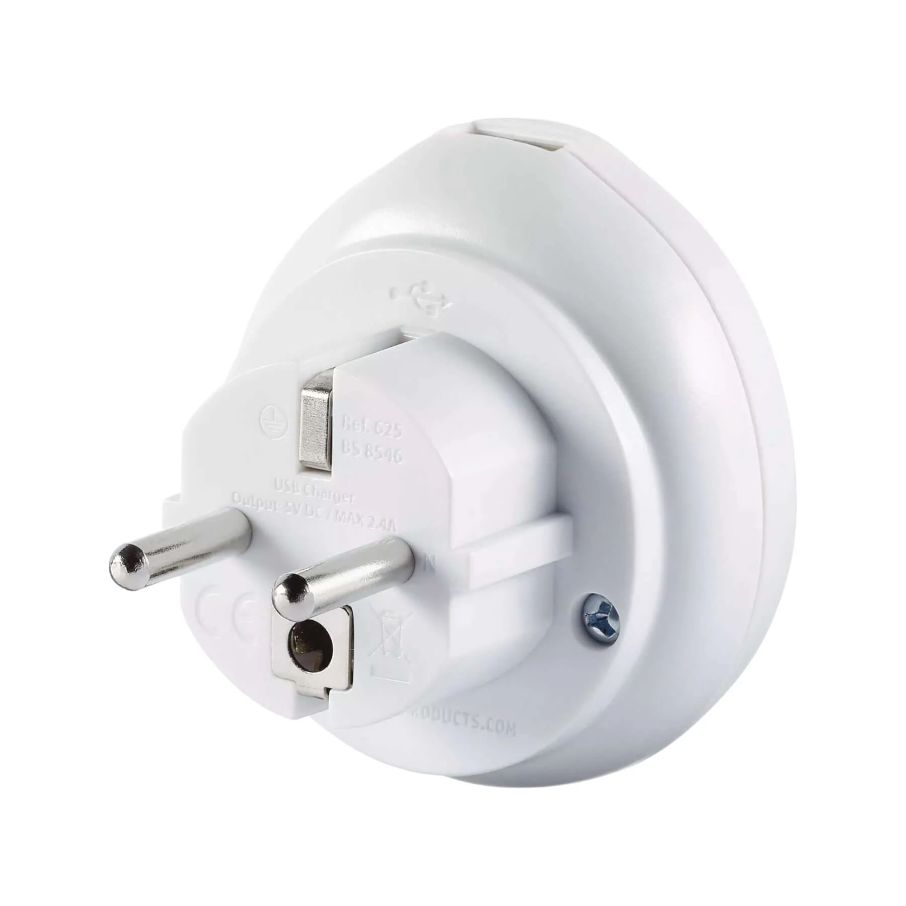 UK-EU Adaptor + USB - Image 2