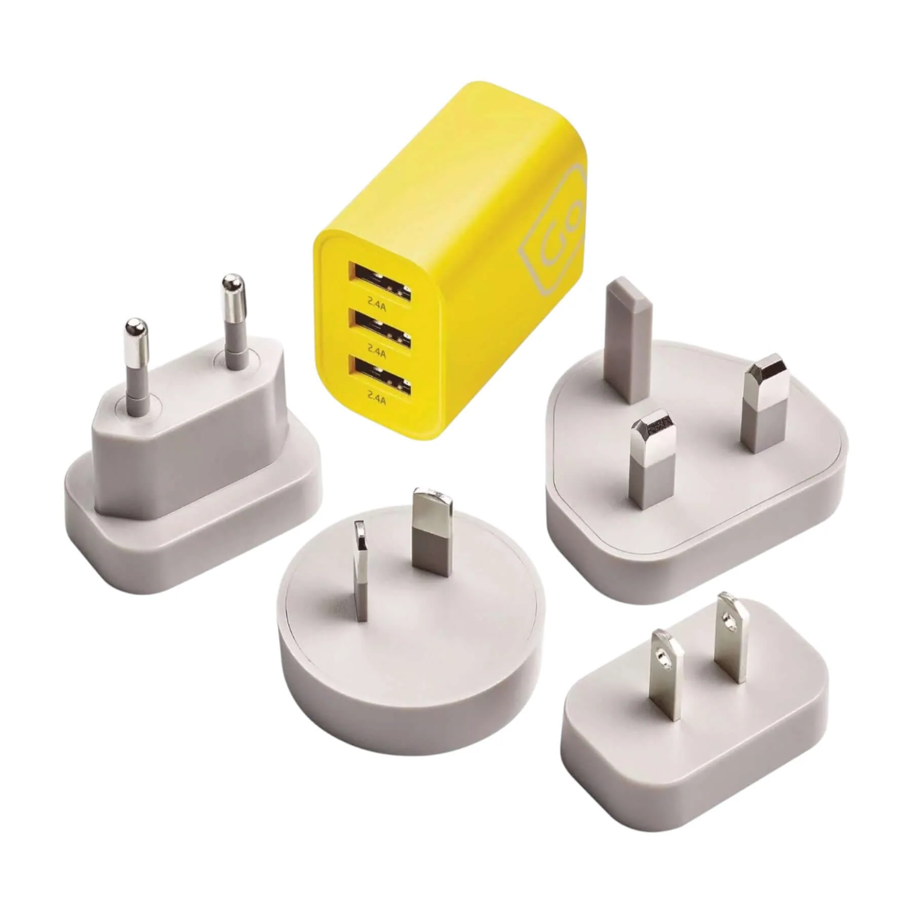 Worldwide 3 Port USB-A Charger