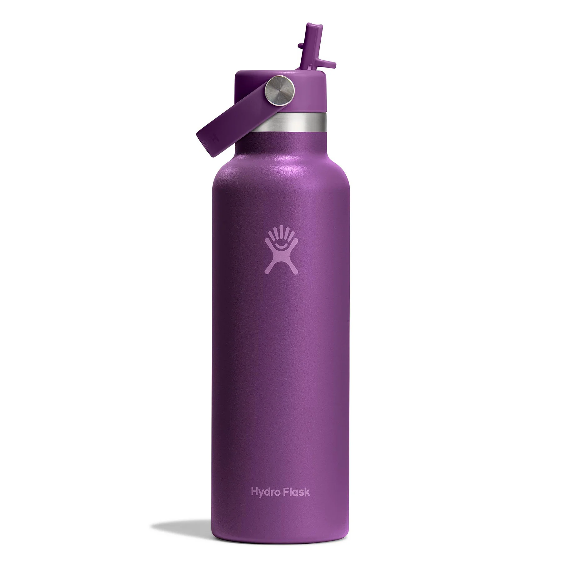 21 oz Standard Mouth with Flex Straw Cap Insulated Bottle - Image 10