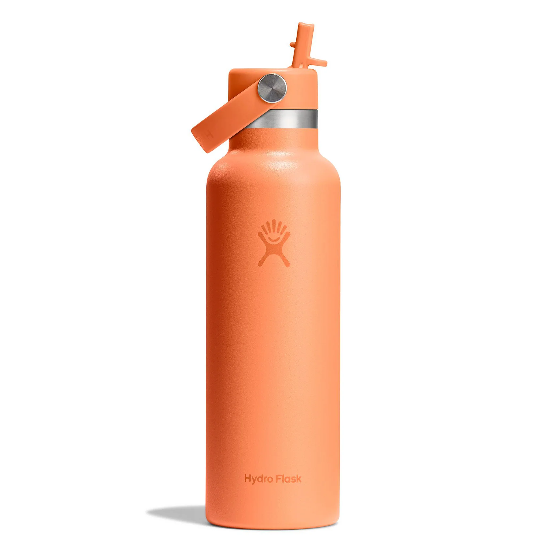 21 oz Standard Mouth with Flex Straw Cap Insulated Bottle - Image 12
