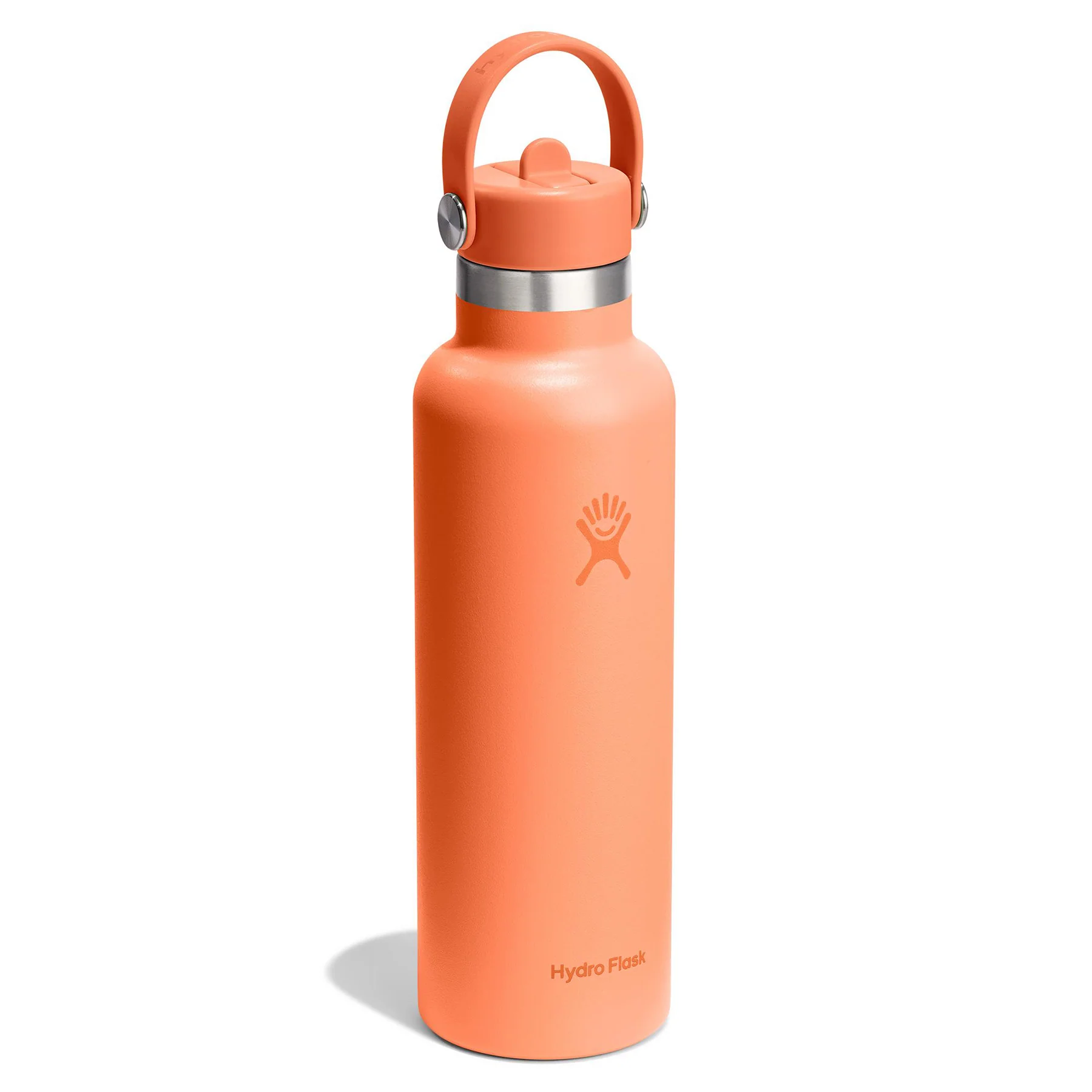 21 oz Standard Mouth with Flex Straw Cap Insulated Bottle - Image 13