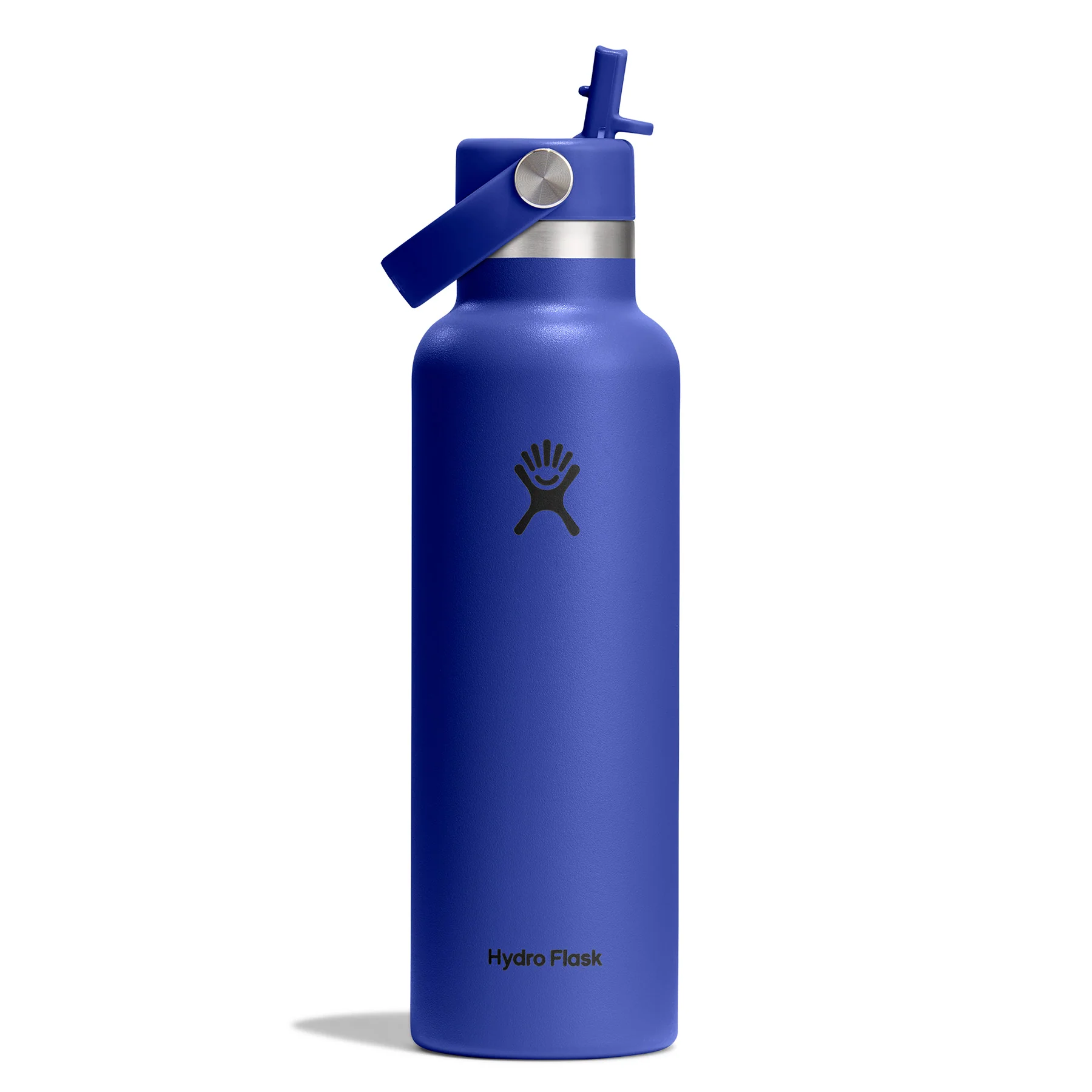 21 oz Standard Mouth with Flex Straw Cap Insulated Bottle - Image 4