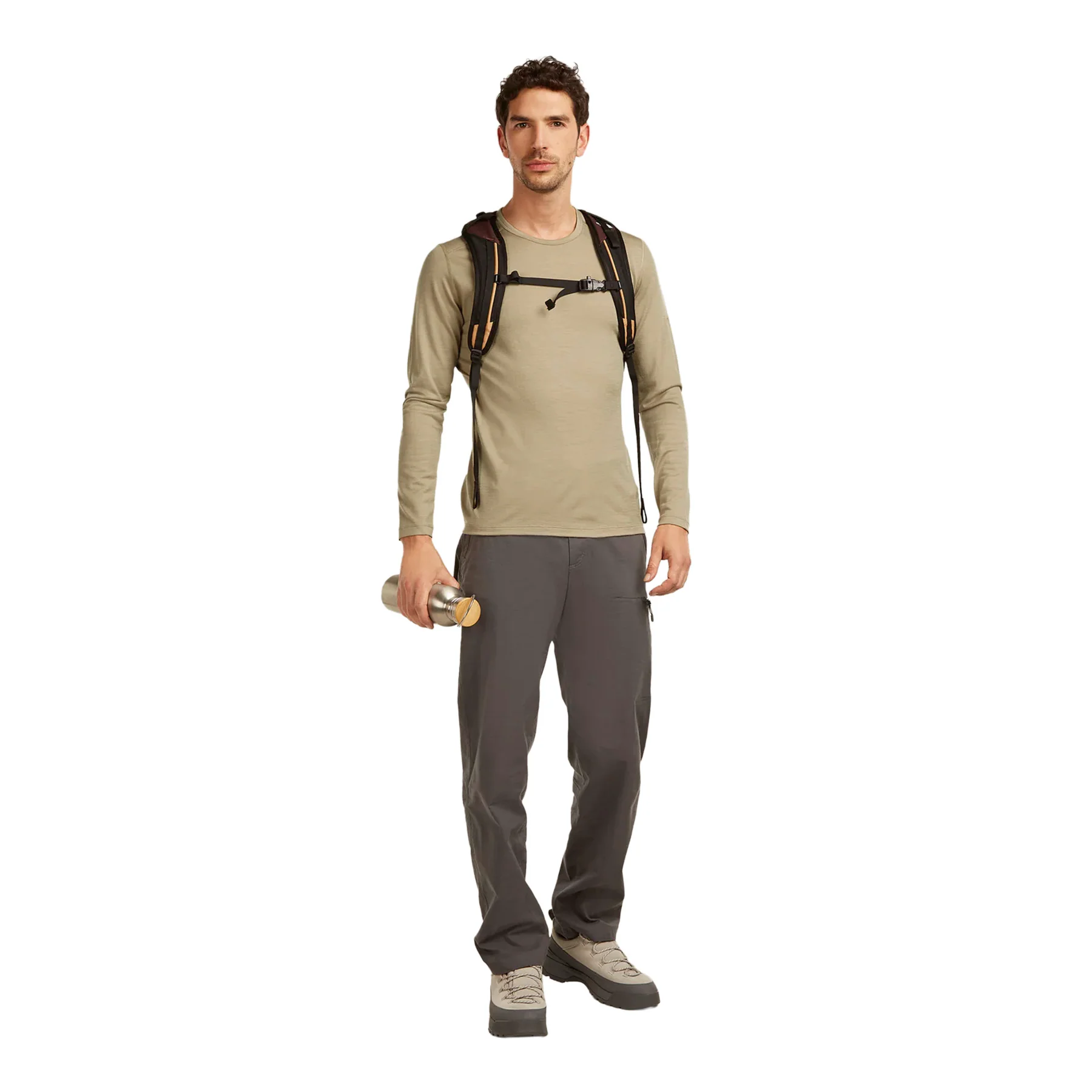 Men's 200 Oasis Long Sleeve Crewe - Image 4