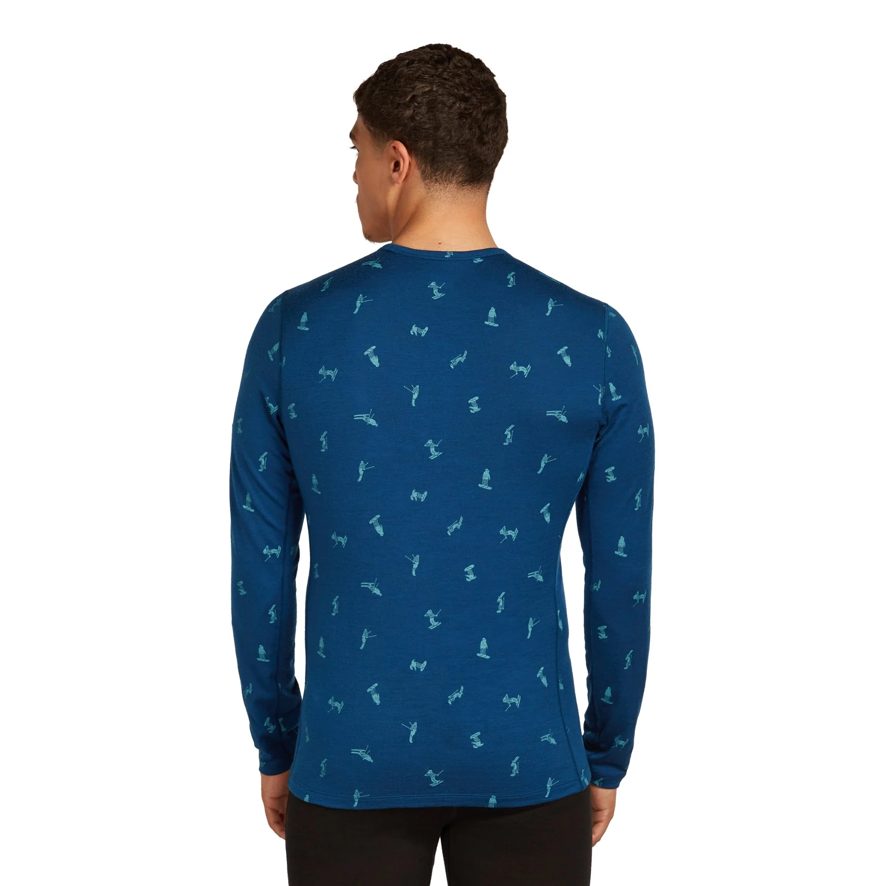 Men's 200 Oasis Long Sleeve Crewe Snow Day Crew - Image 10