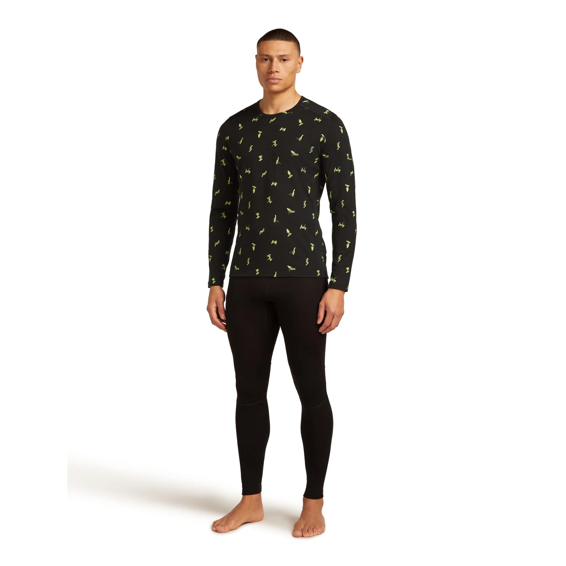 Men's 200 Oasis Long Sleeve Crewe Snow Day Crew - Image 4