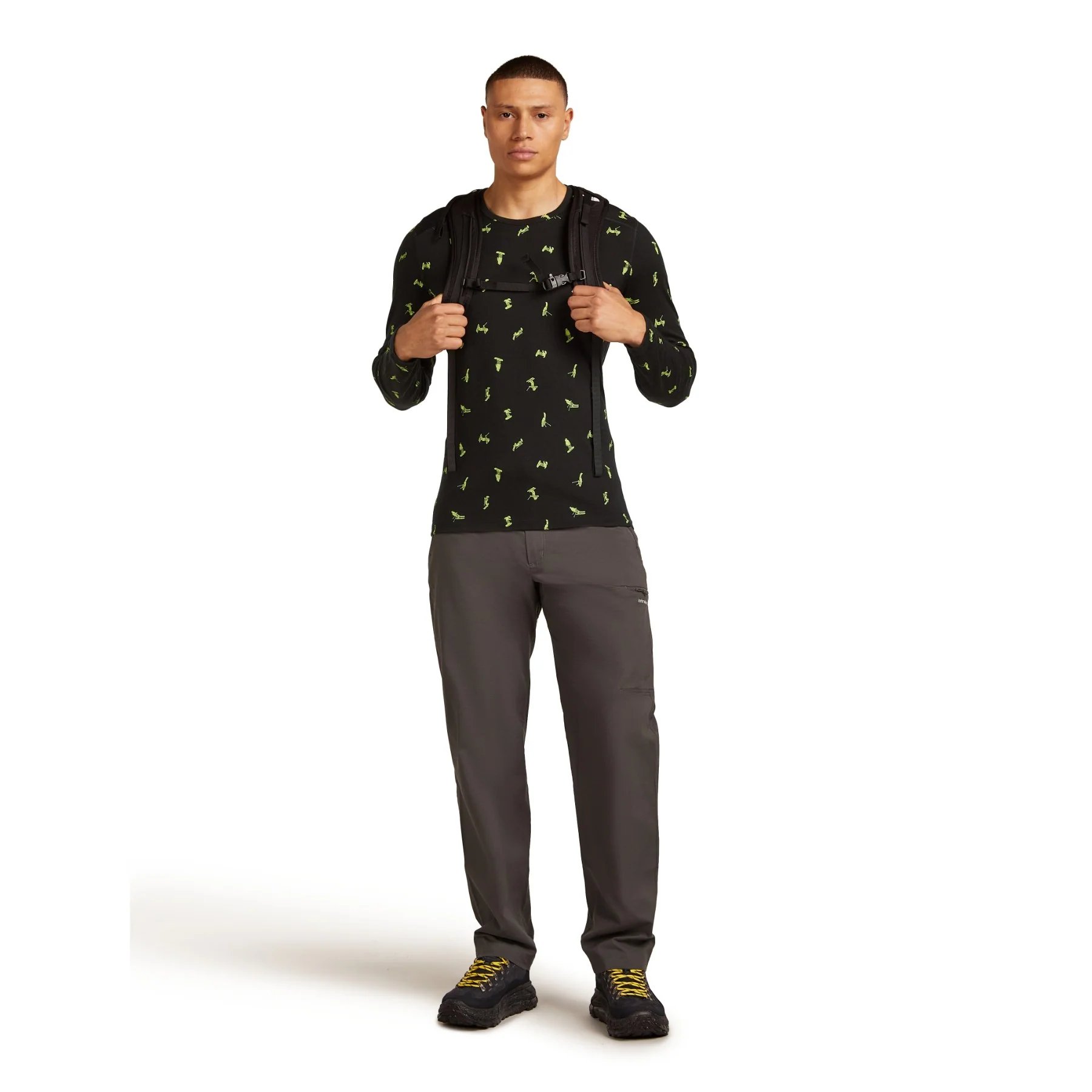 Men's 200 Oasis Long Sleeve Crewe Snow Day Crew - Image 5