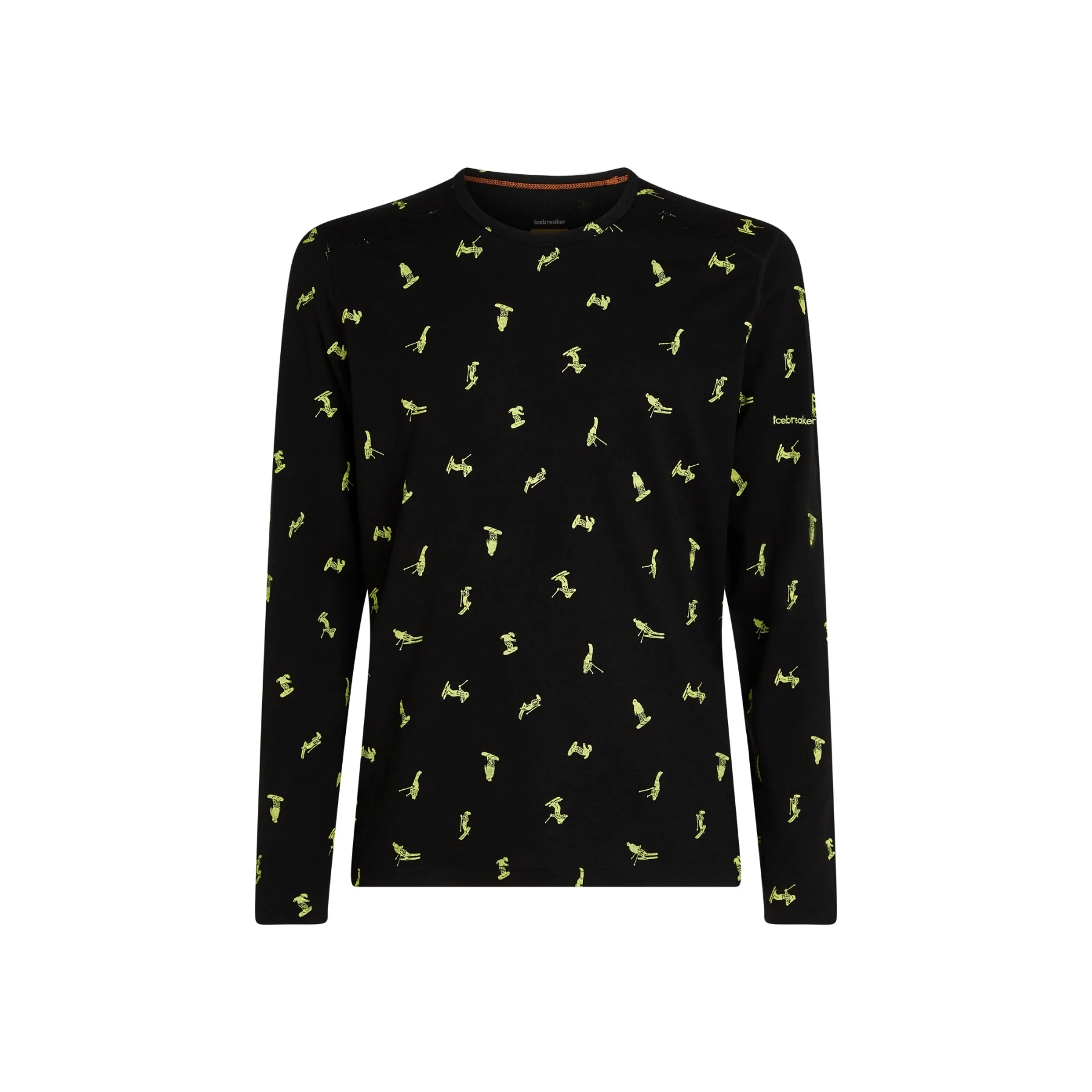 Men's 200 Oasis Long Sleeve Crewe Snow Day Crew - Image 8