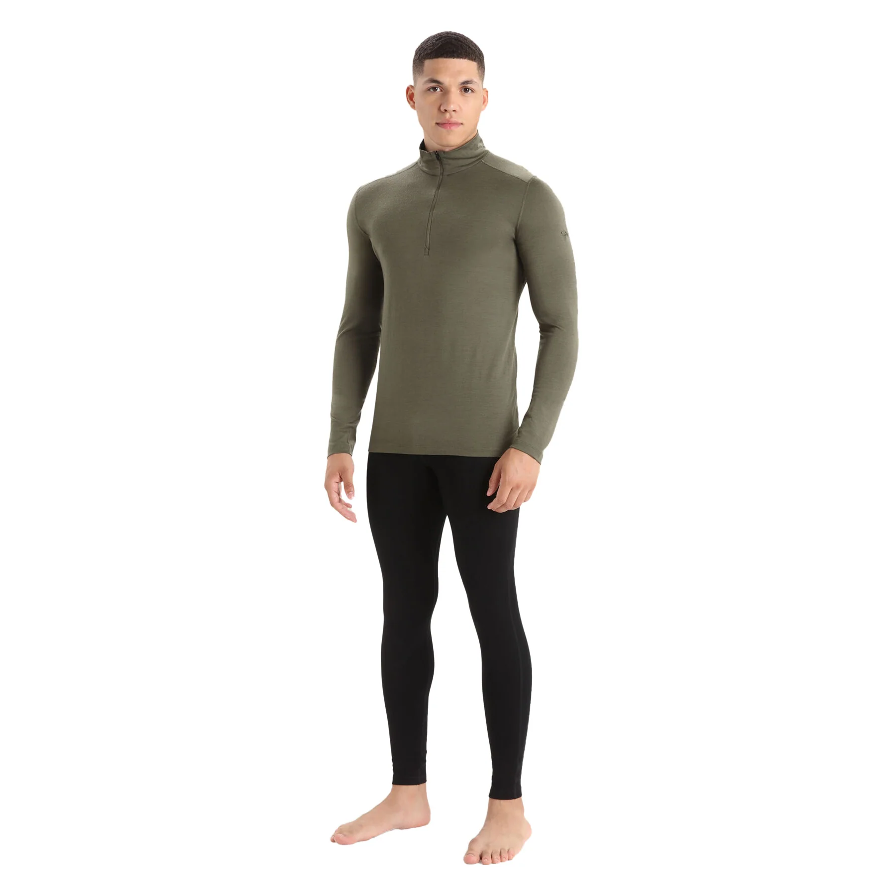 Men's 200 Oasis Long Sleeve Half Zip Baselayer - Image 11