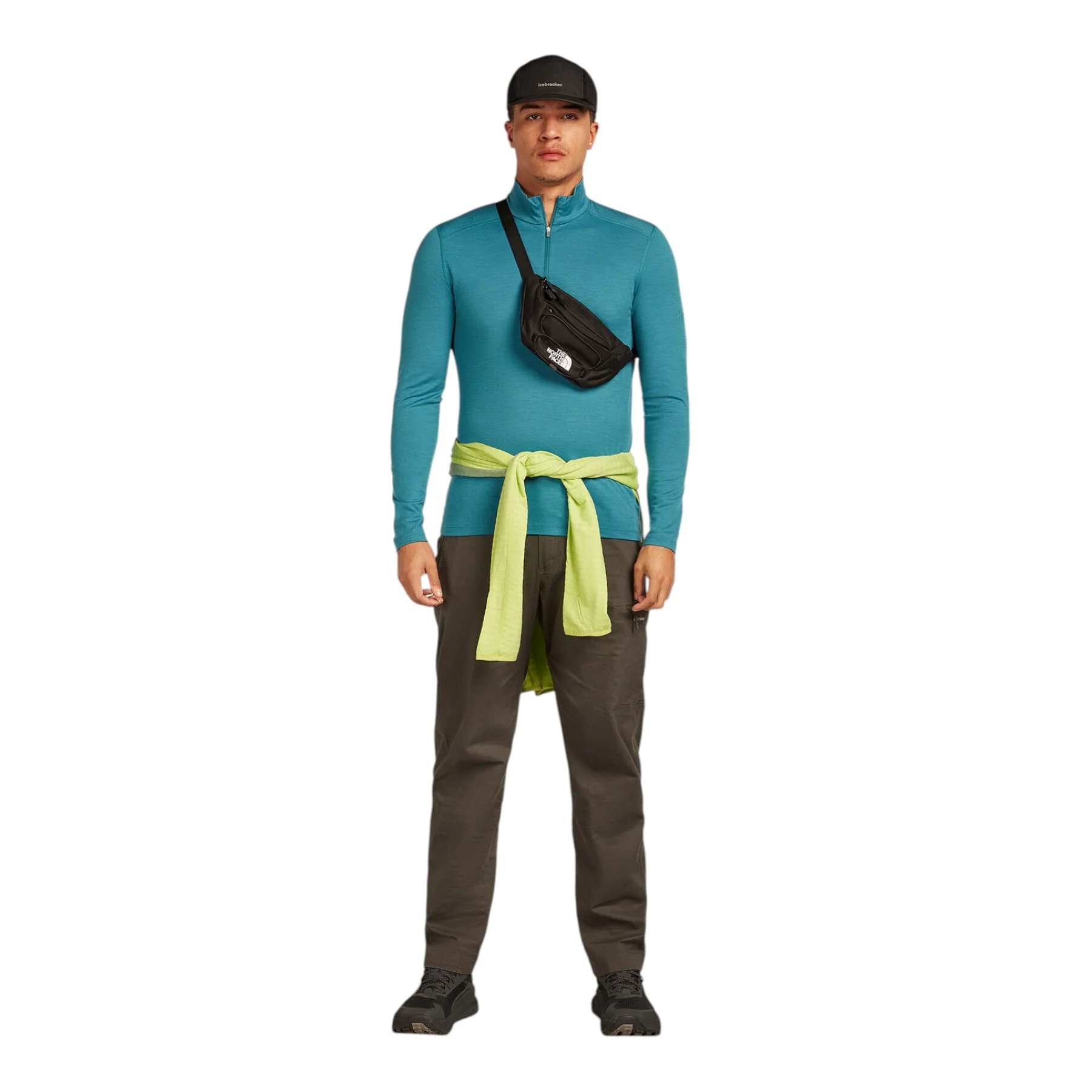 Men's 200 Oasis Long Sleeve Half Zip Baselayer - Image 17