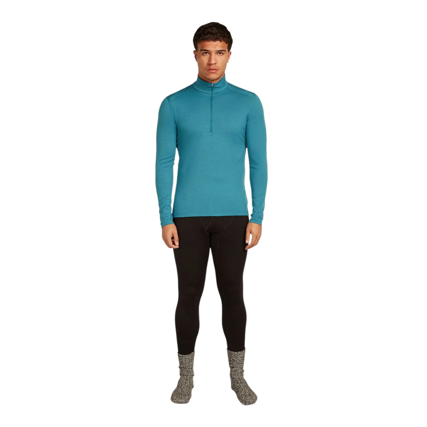 Men's 200 Oasis Long Sleeve Half Zip Baselayer - Image 19