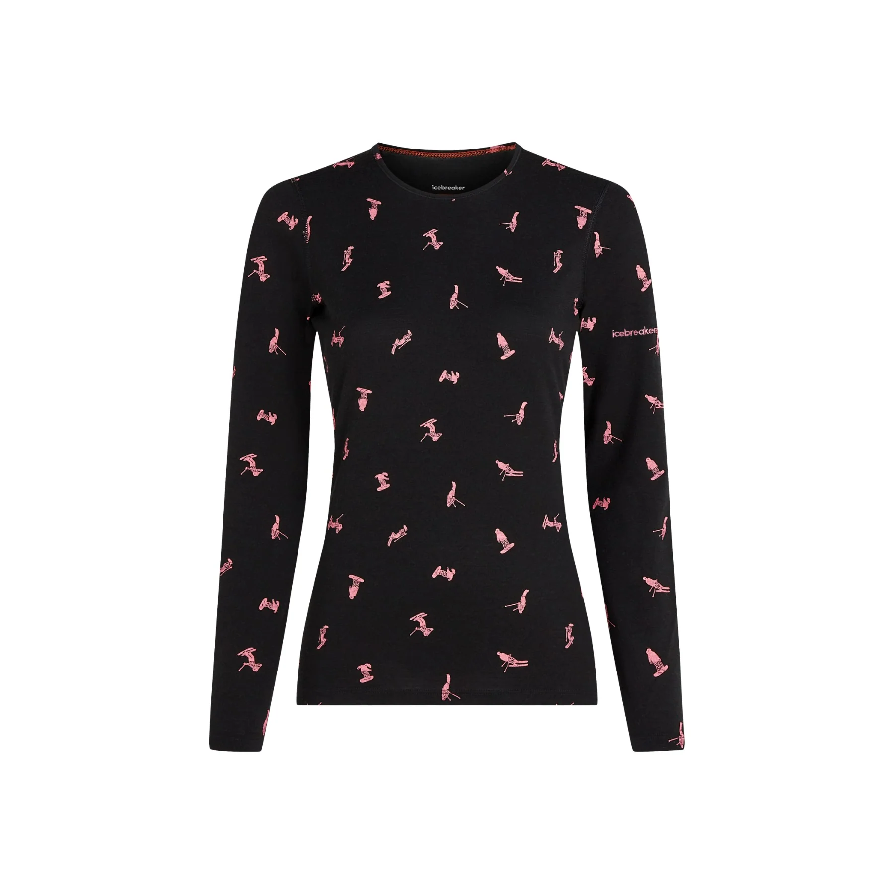 Women's 200 Oasis Long Sleeve Crewe Snow Day - Image 7