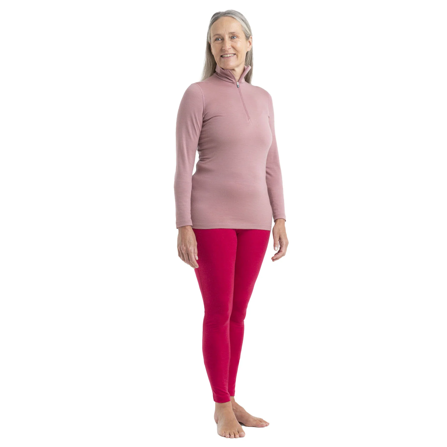 Women's 200 Oasis Long Sleeve Half Zip - Image 17