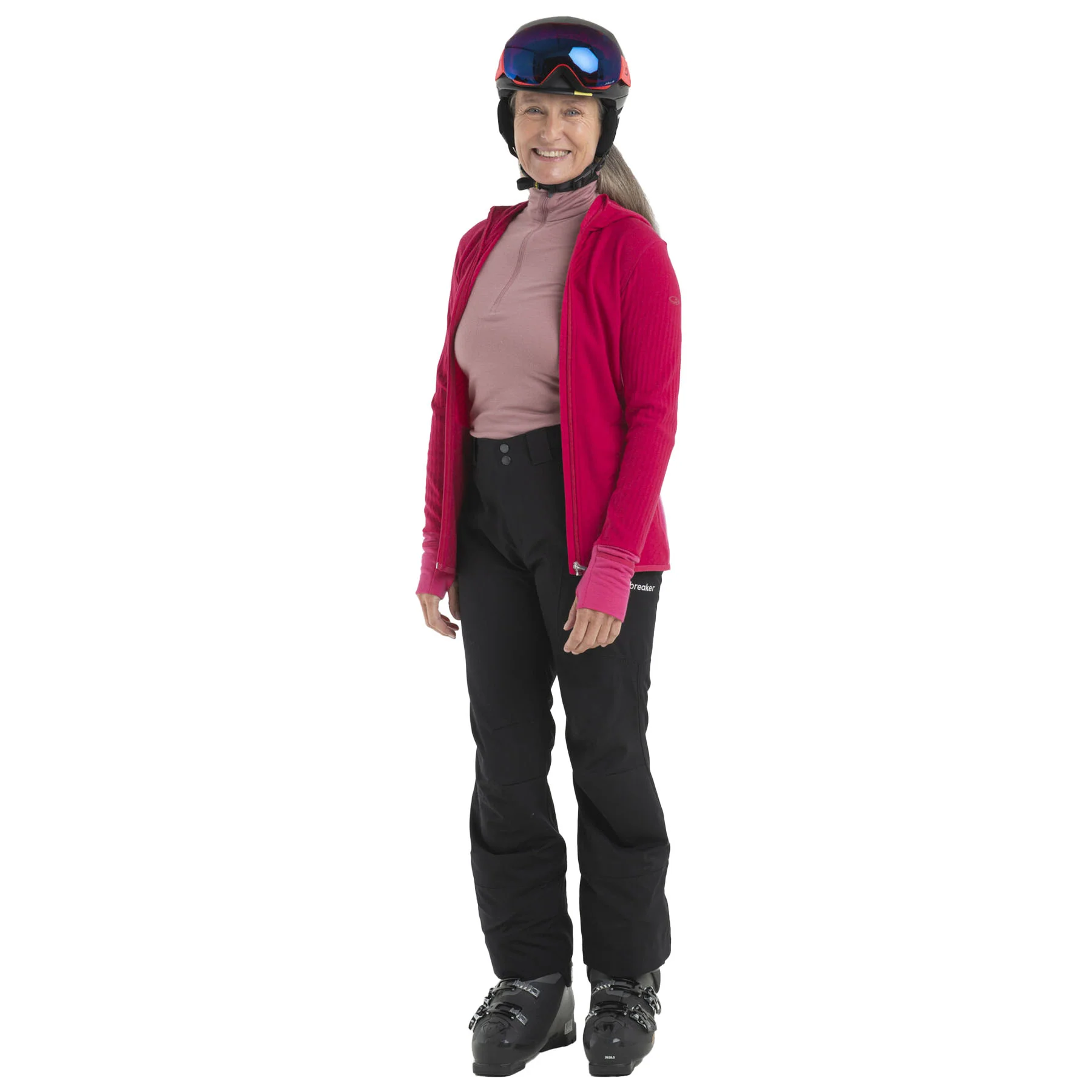 Women's 200 Oasis Long Sleeve Half Zip - Image 24