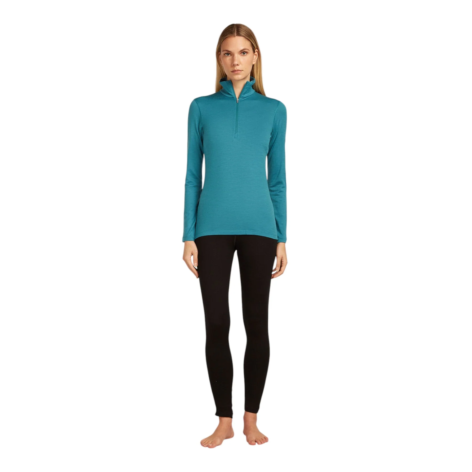 Women's 200 Oasis Long Sleeve Half Zip - Image 3