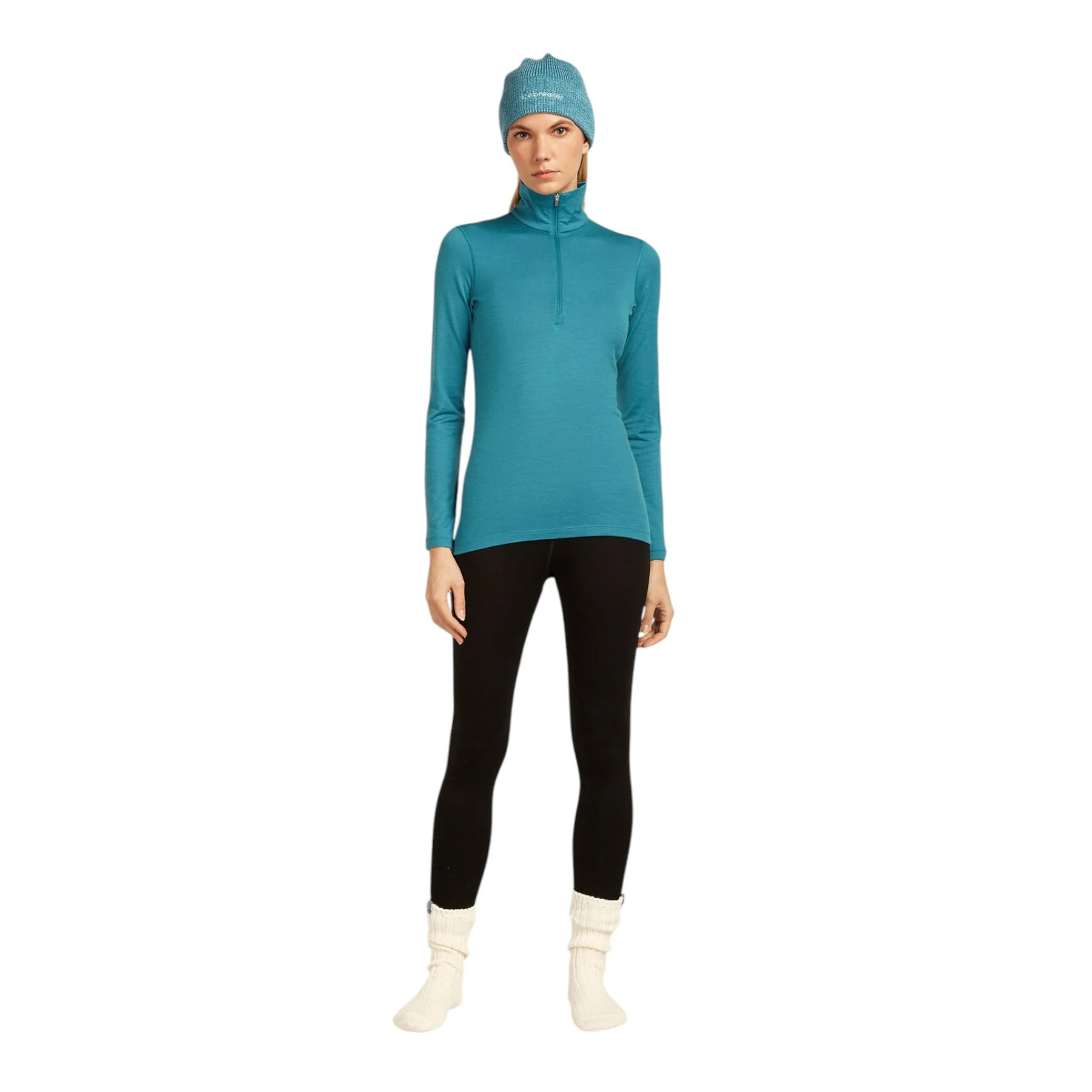 Women's 200 Oasis Long Sleeve Half Zip - Image 4
