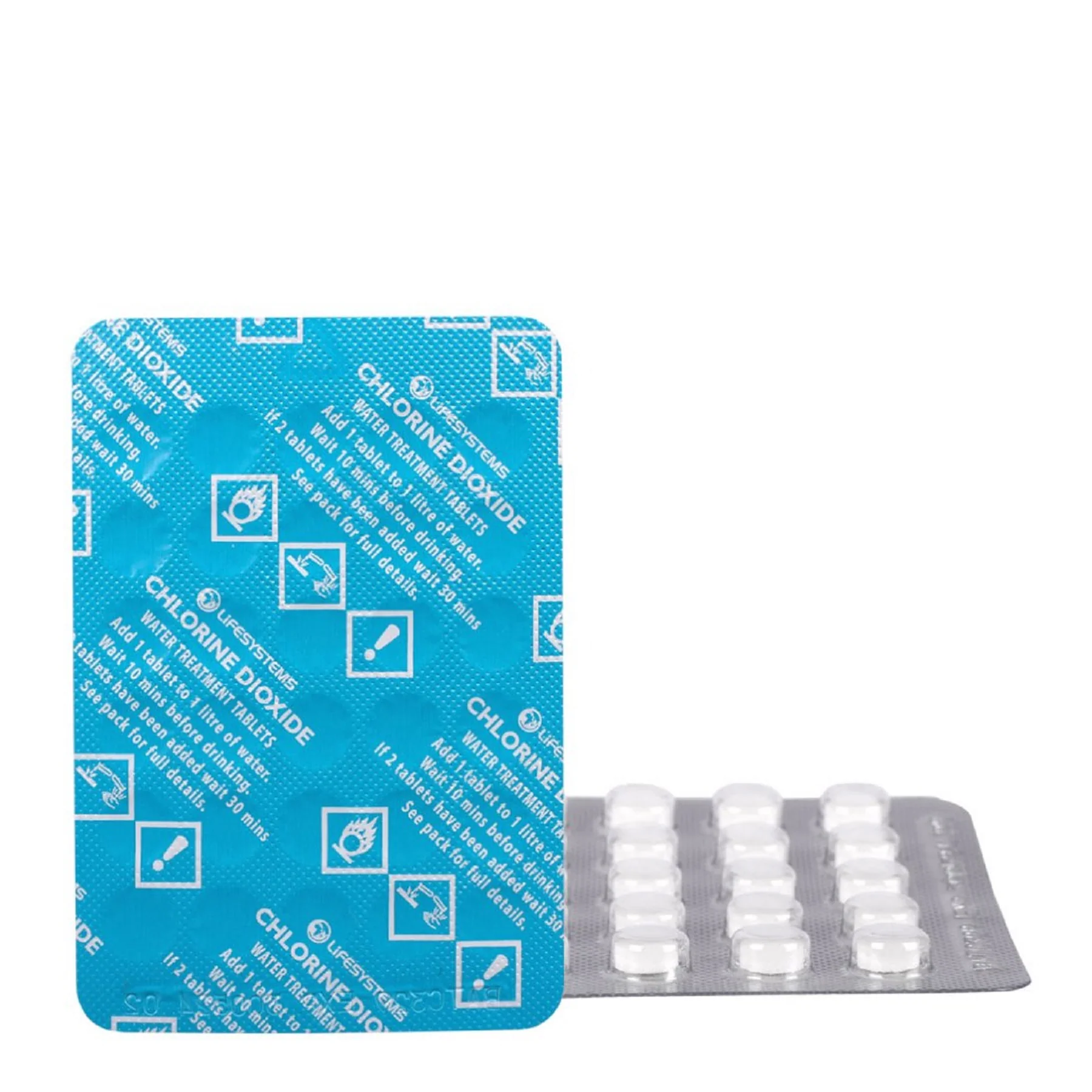 Chlorine Dioxide Water Purification Tablets - 30 Tablets - Image 2