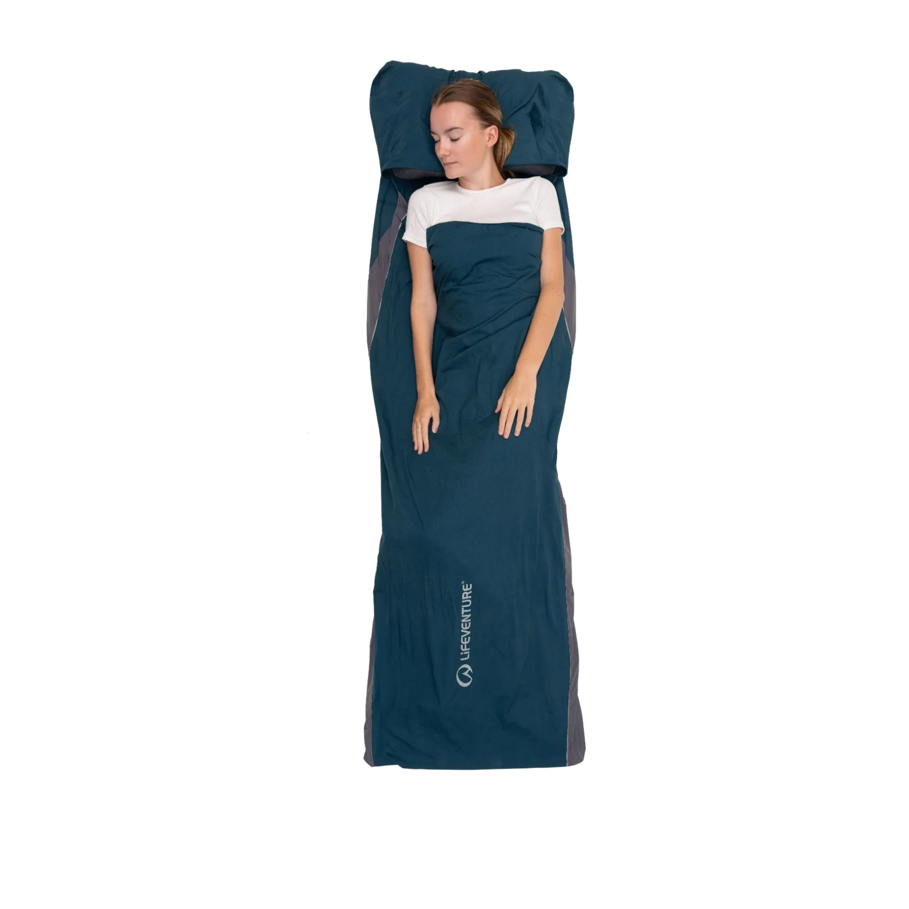 Cotton Sleeping Bag Liner Ultimate Rectangular - Image 2