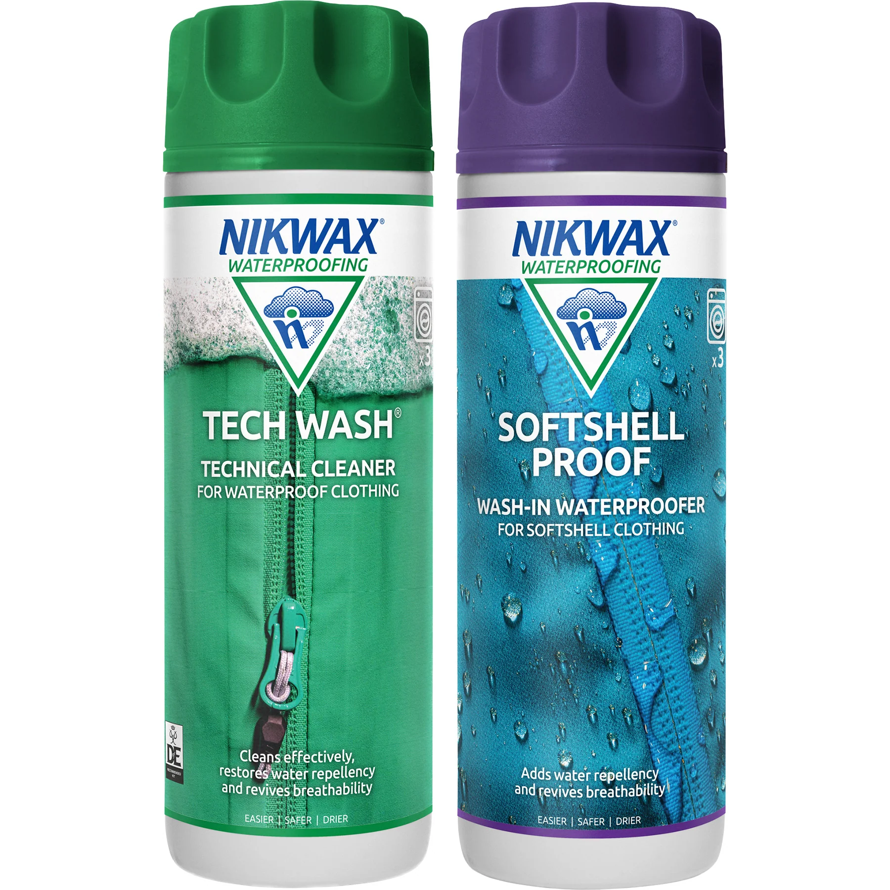 Tech Wash & Softshell Proof Twin Pack