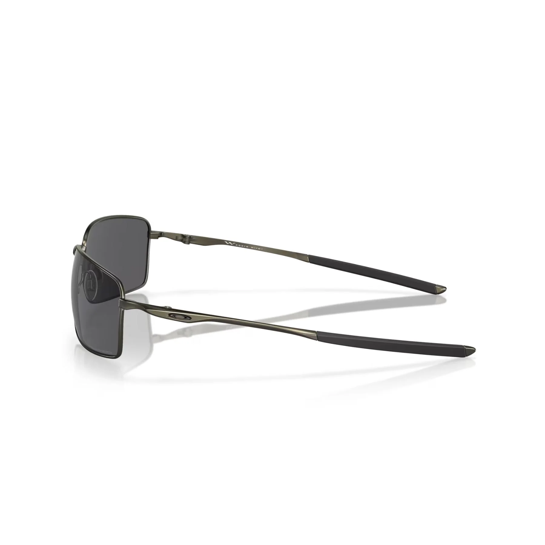 Square Wire Grey Polarized Sunglasses - Image 2