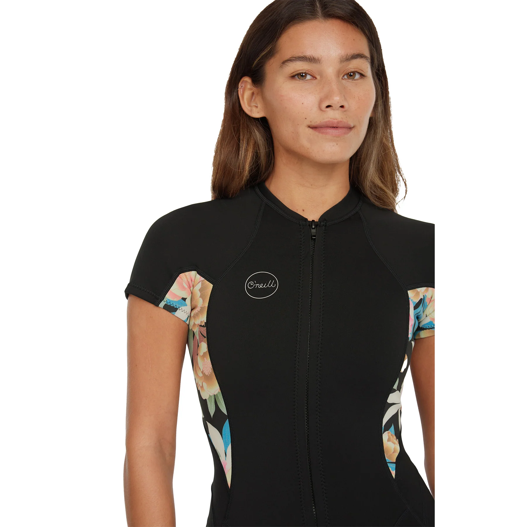 Women's Bahia 2/1 Front Zip Short Sleeve Spring Wetsuit - Image 4