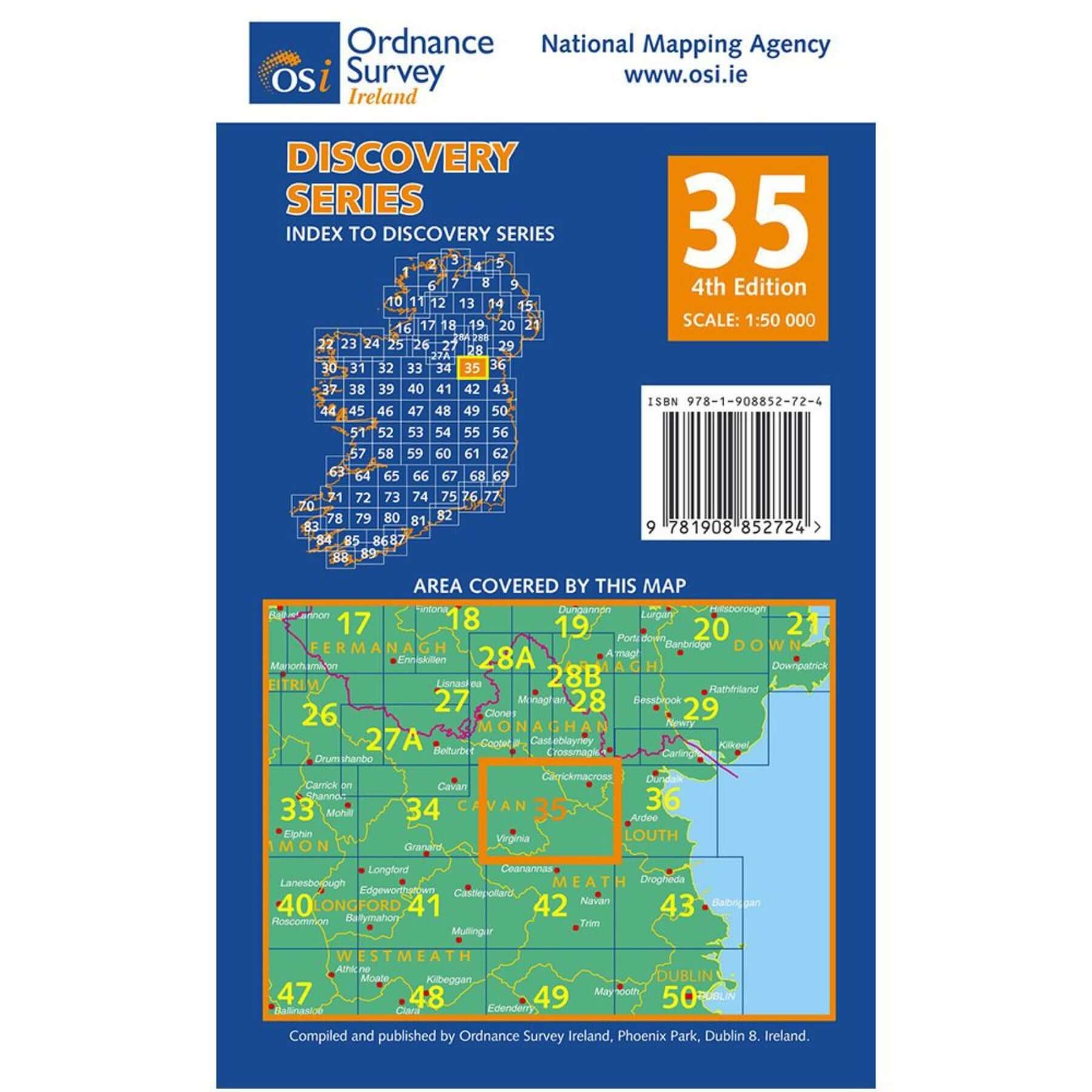 Discovery Series 35 - Cavan, Louth, Meath, Monaghan - Image 2