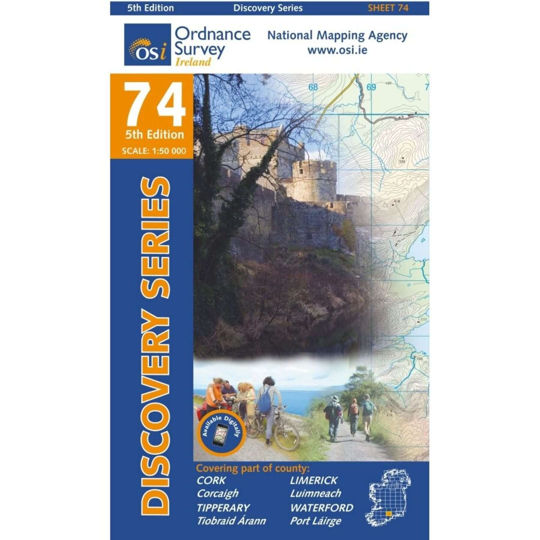 Discovery Series 74 - Cork, Tipperary, Limerick, Waterford