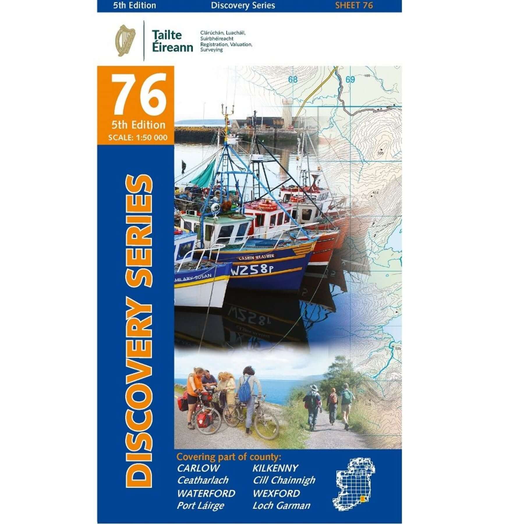 Discovery Series 76 - Carlow, Kilkenny, Waterford, Wexford