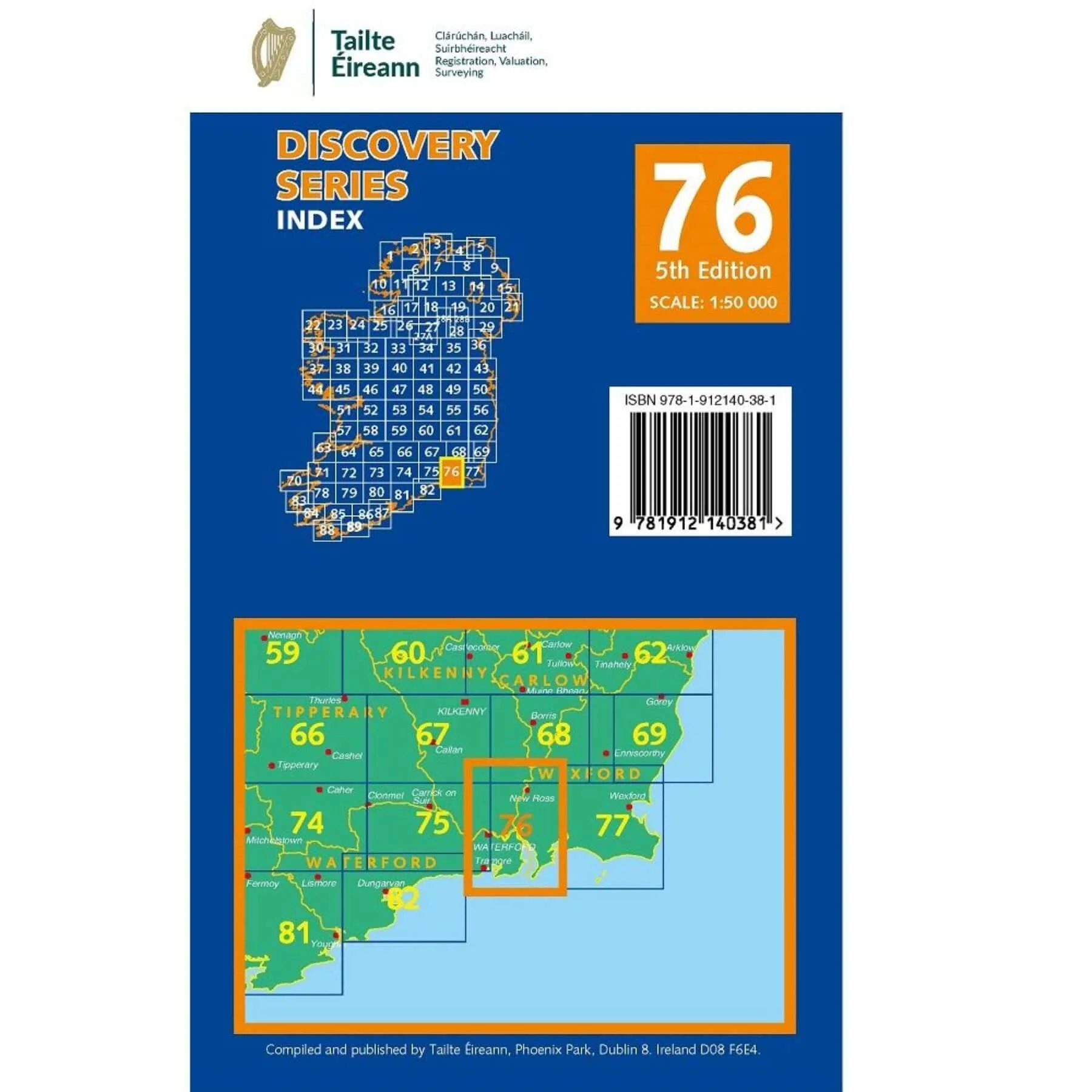 Discovery Series 76 - Carlow, Kilkenny, Waterford, Wexford - Image 2